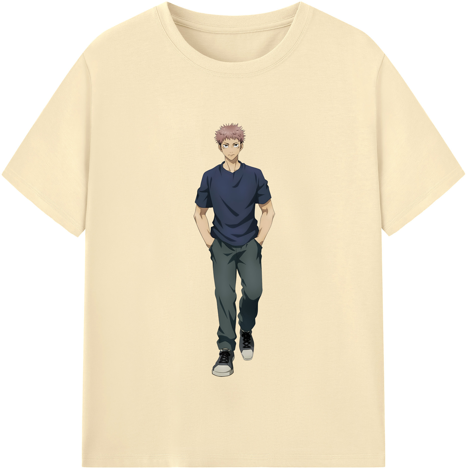 （画像用） 呪術廻戦 Jujutsu Kaisen 綿100％半袖Tシャツ（フロントプリント）