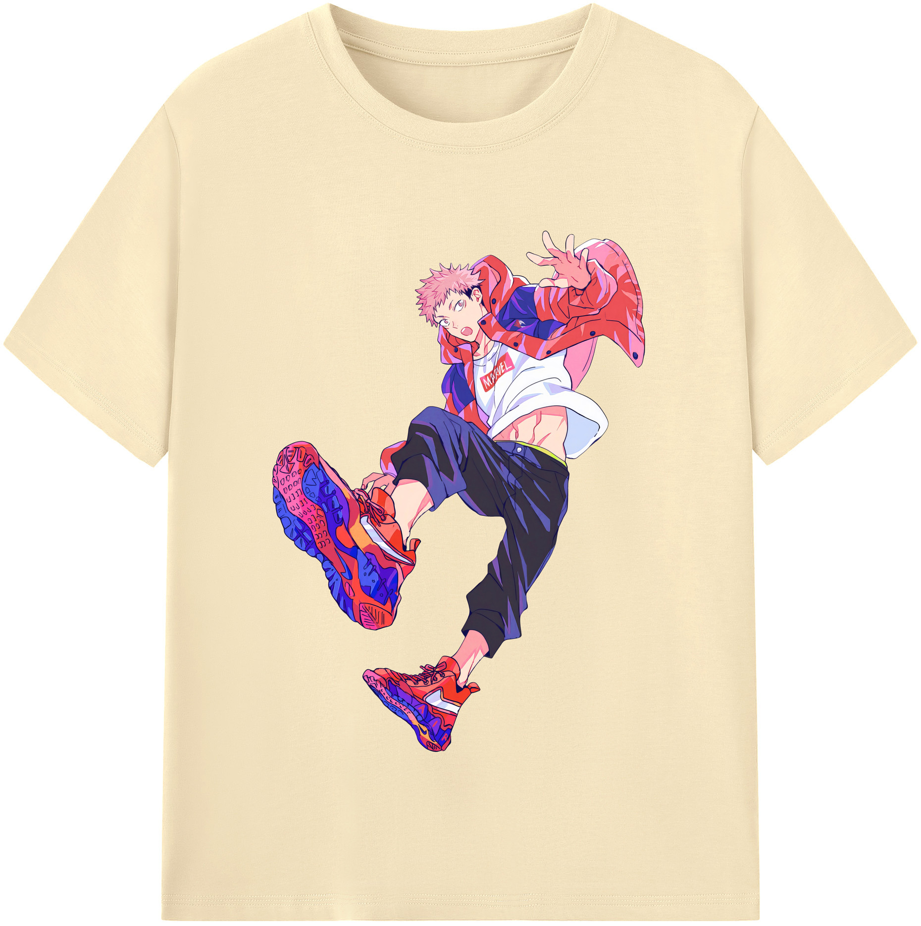 （画像用） 呪術廻戦 Jujutsu Kaisen 綿100％半袖Tシャツ（フロントプリント）