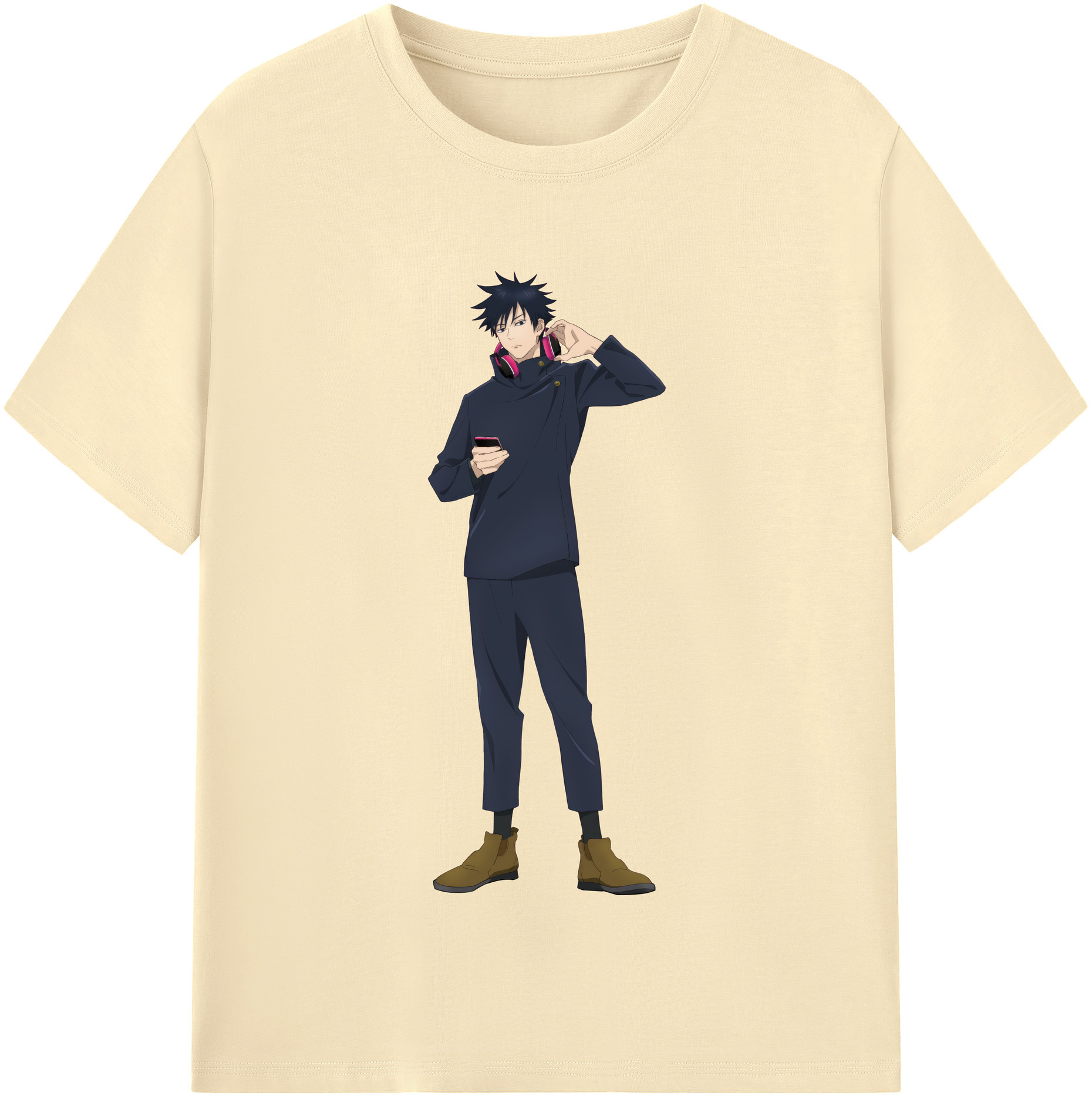 （画像用） 呪術廻戦 Jujutsu Kaisen 綿100％半袖Tシャツ（フロントプリント）