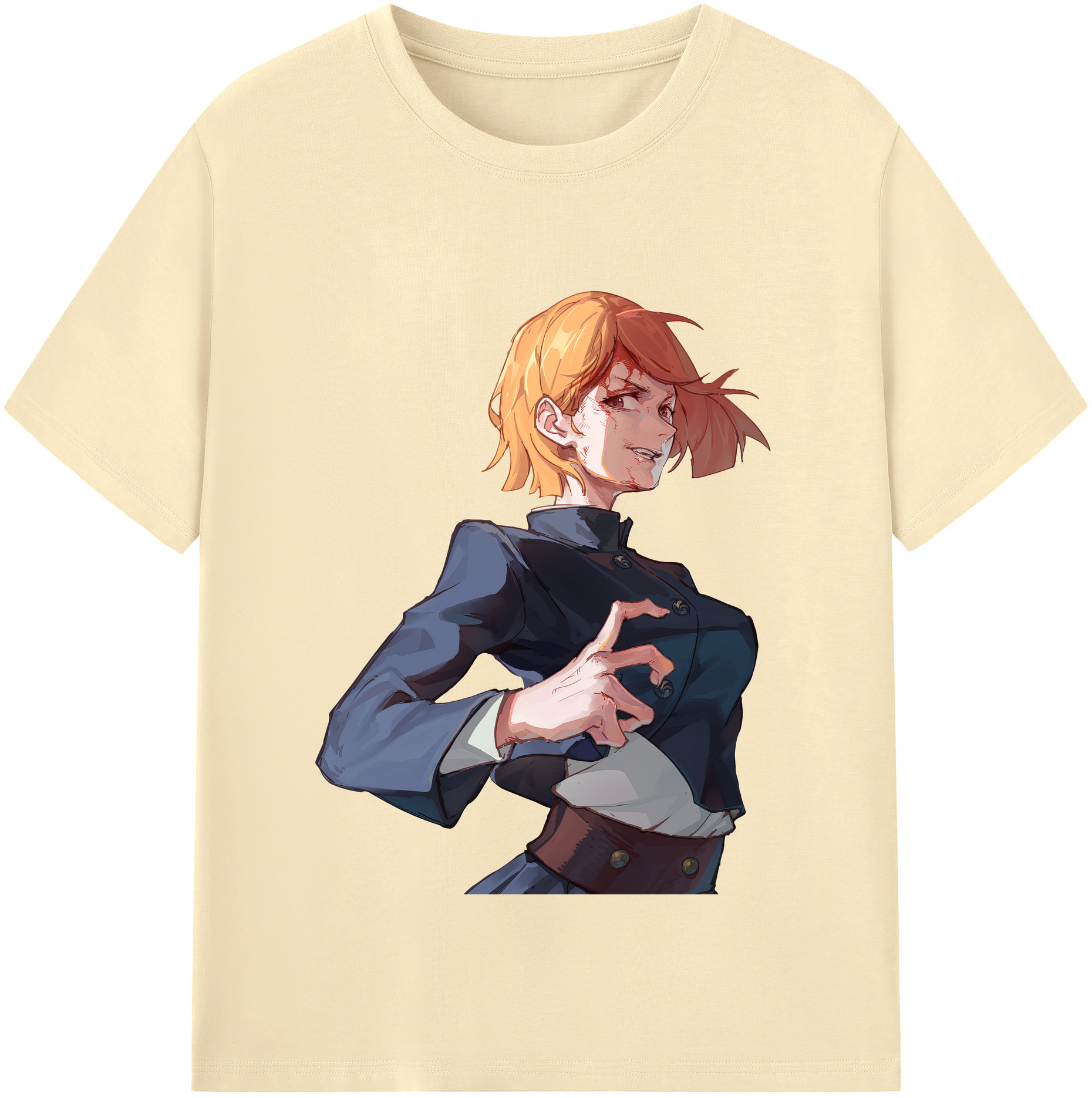（画像用） 呪術廻戦 Jujutsu Kaisen 綿100％半袖Tシャツ（フロントプリント）