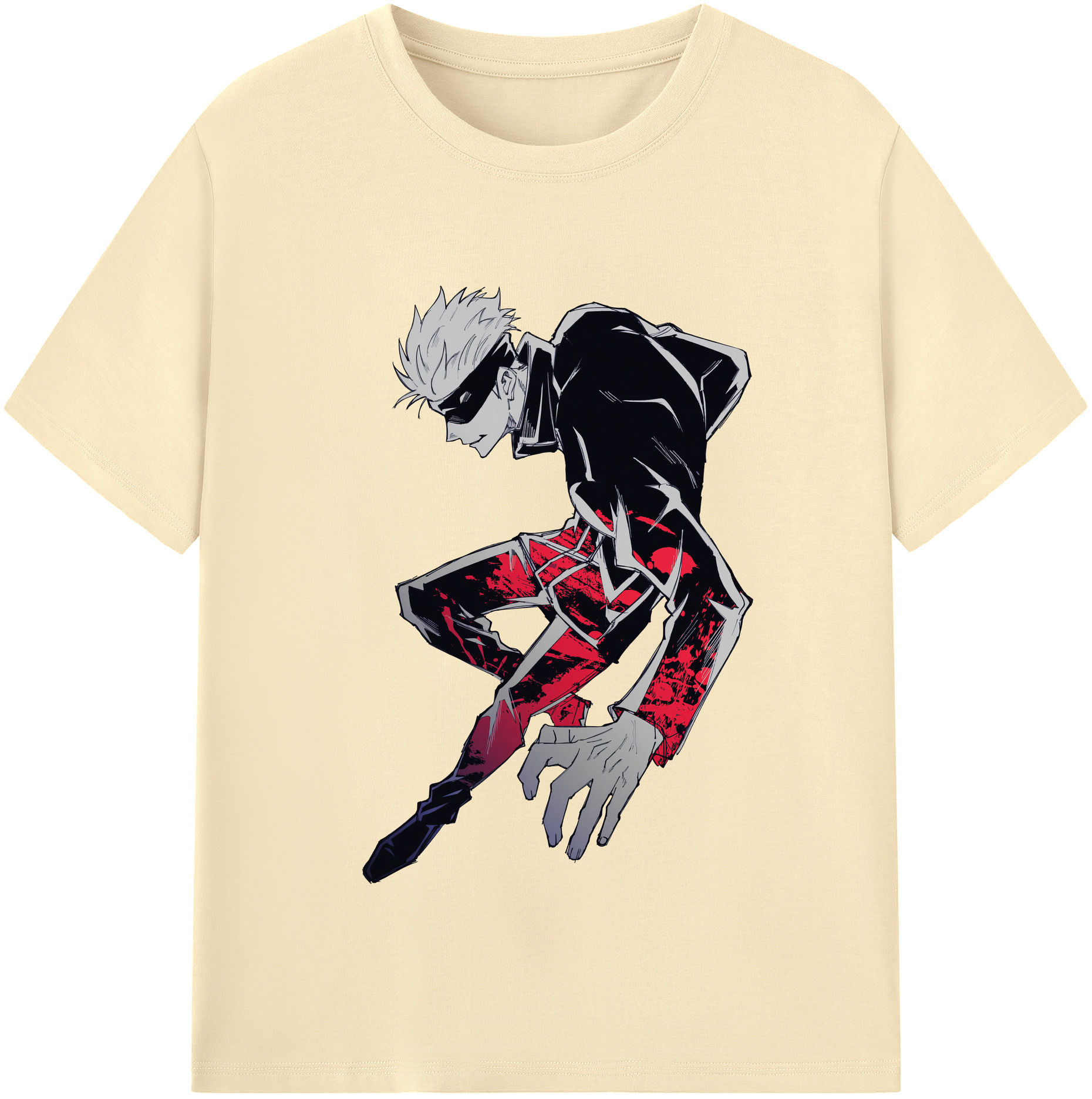 （画像用） 呪術廻戦 Jujutsu Kaisen 綿100％半袖Tシャツ（フロントプリント）