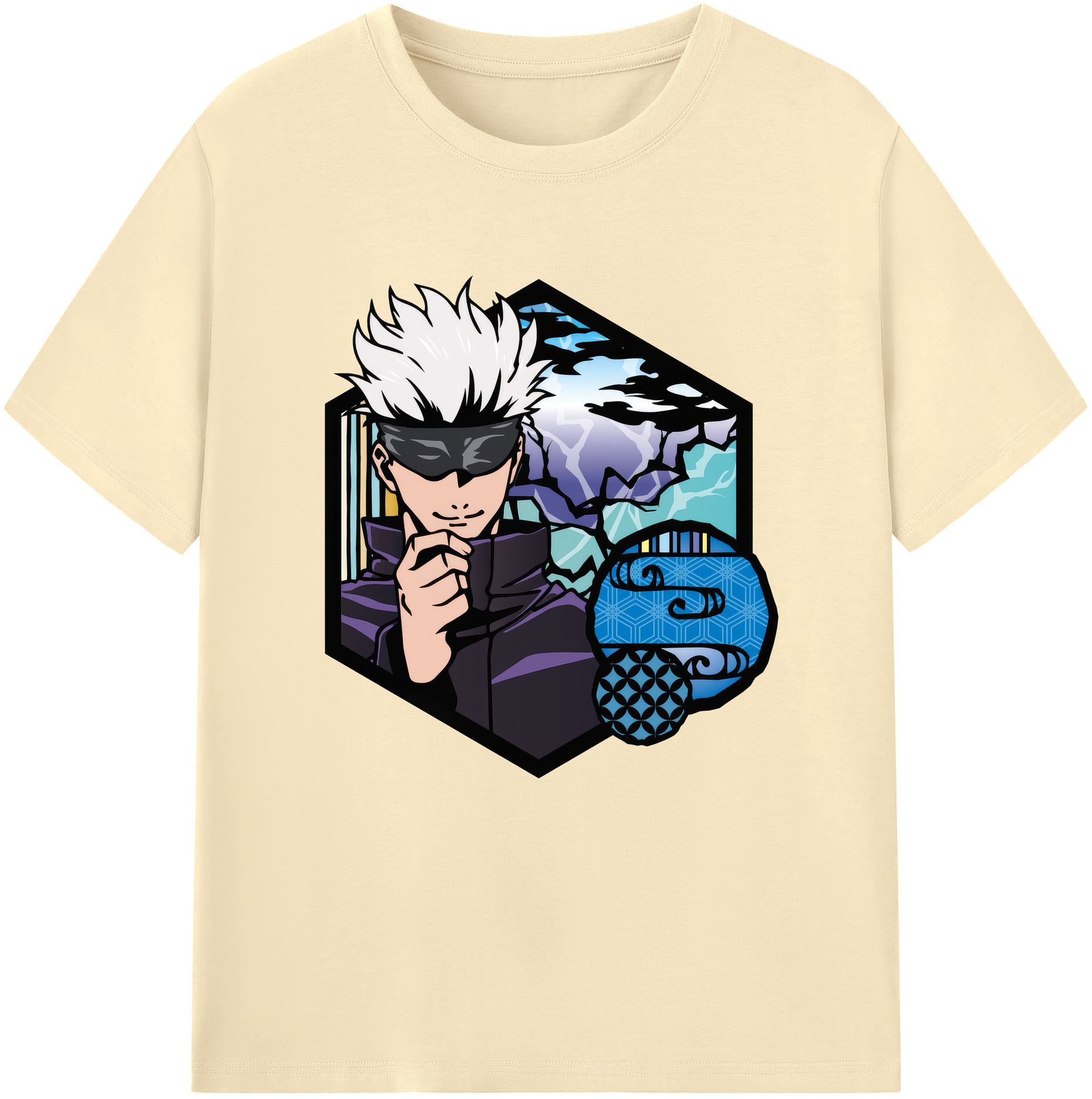 （画像用） 呪術廻戦 Jujutsu Kaisen 綿100％半袖Tシャツ（フロントプリント）