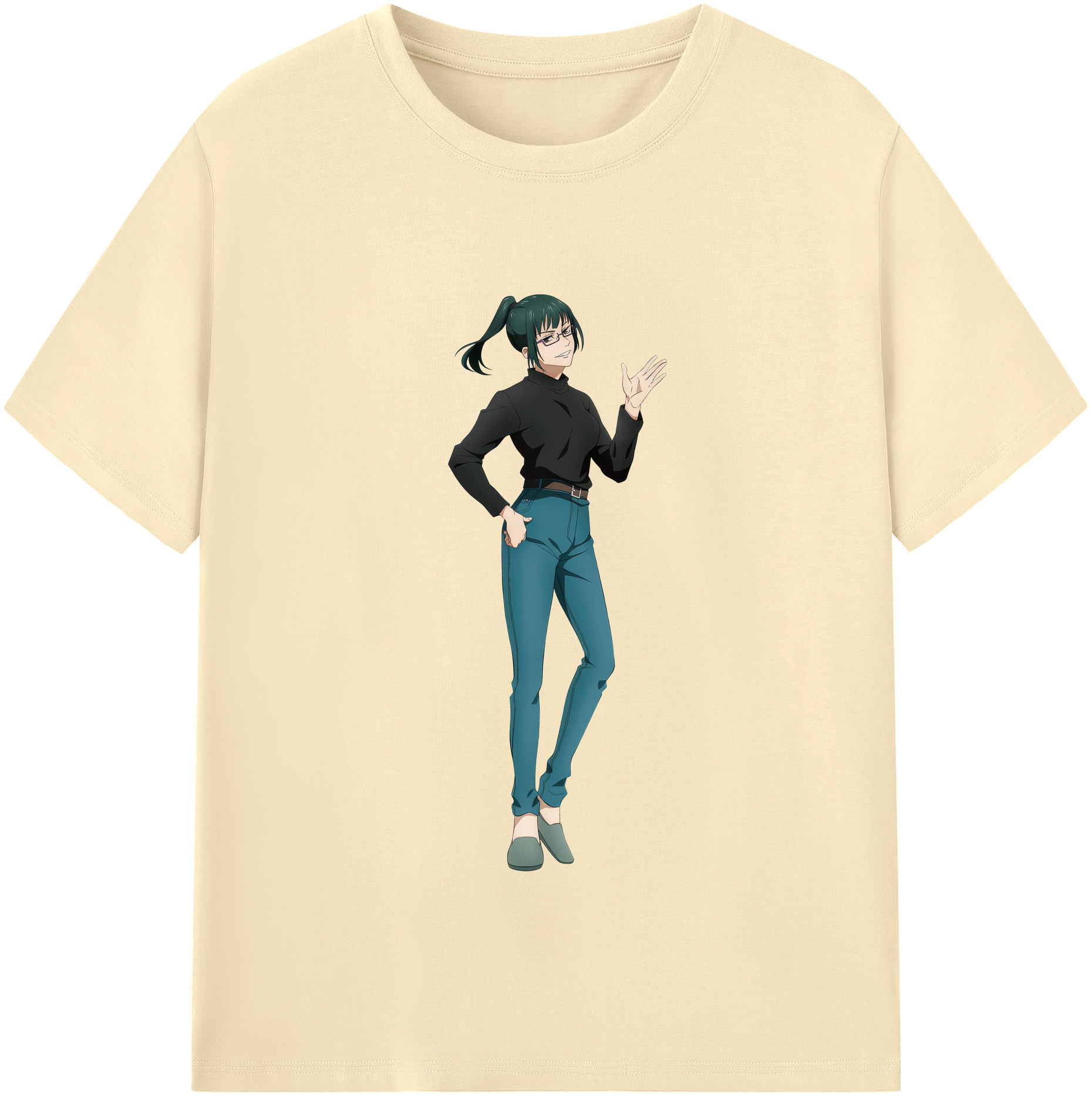 （画像用） 呪術廻戦 Jujutsu Kaisen 綿100％半袖Tシャツ（フロントプリント）