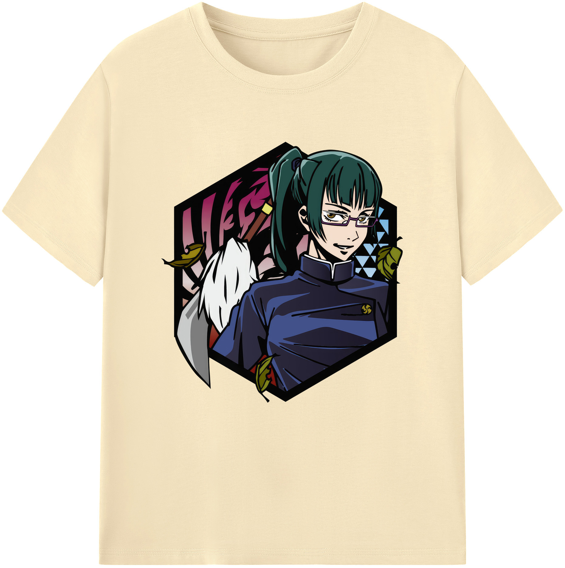 （画像用） 呪術廻戦 Jujutsu Kaisen 綿100％半袖Tシャツ（フロントプリント）