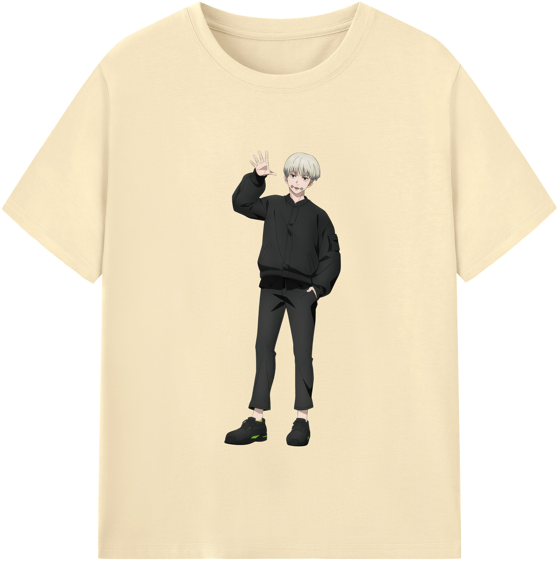 （画像用） 呪術廻戦 Jujutsu Kaisen 綿100％半袖Tシャツ（フロントプリント）
