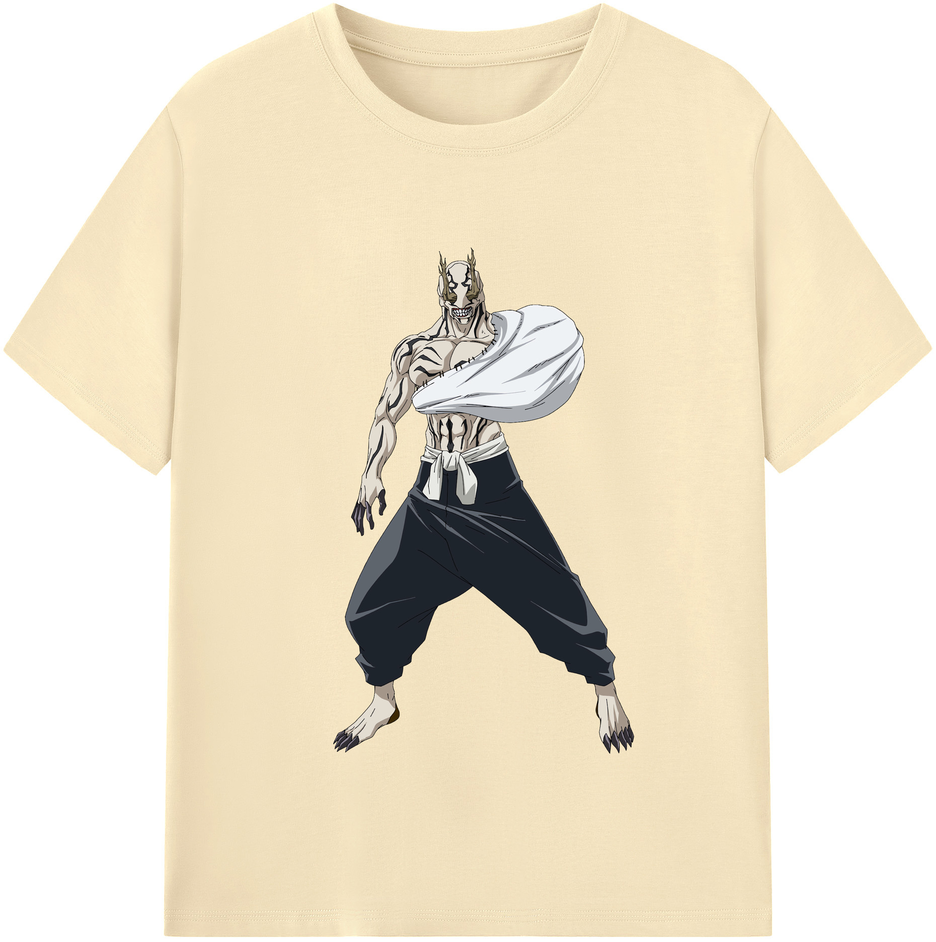 （画像用） 呪術廻戦 Jujutsu Kaisen 綿100％半袖Tシャツ（フロントプリント）