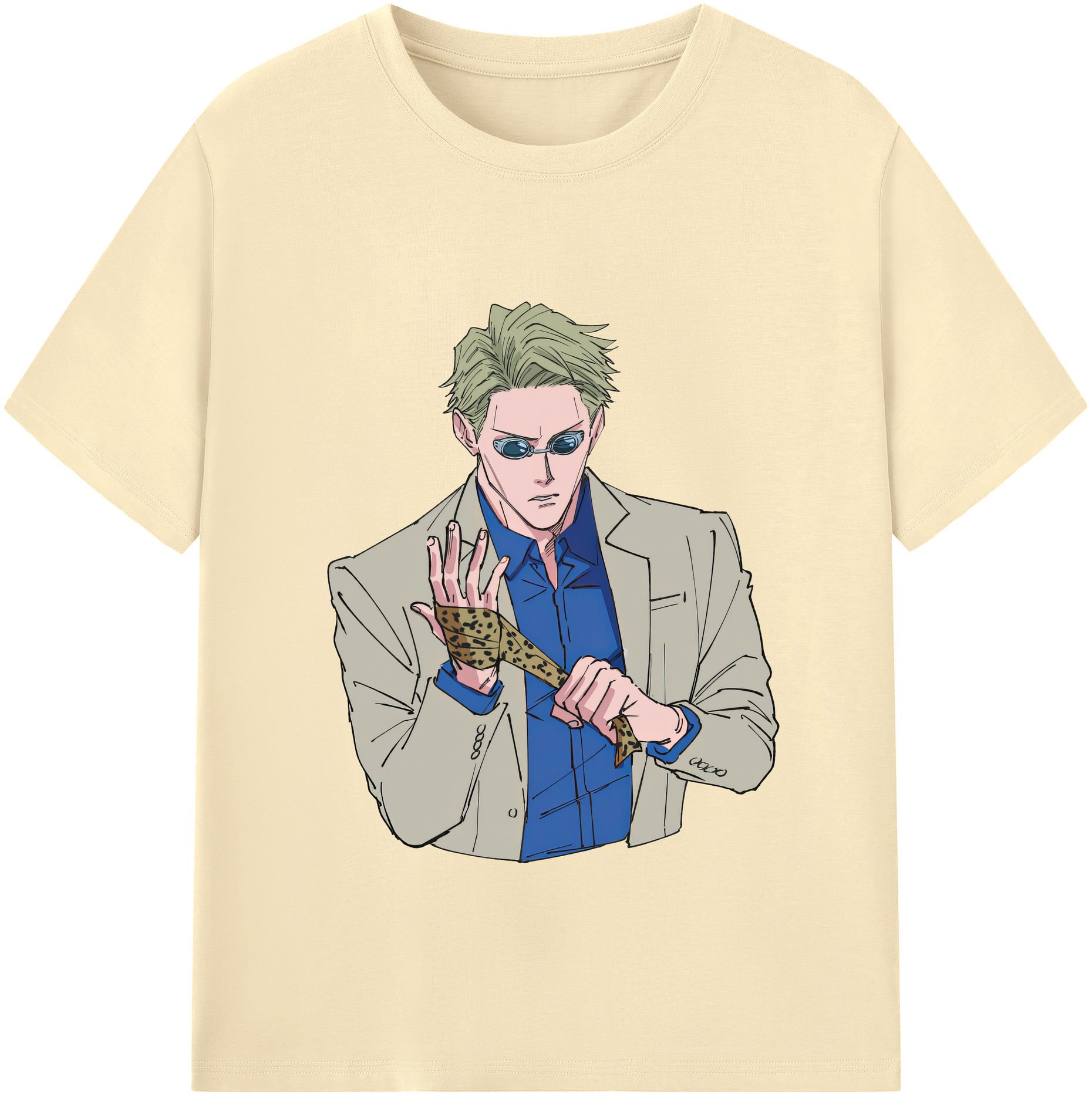 （画像用） 呪術廻戦 Jujutsu Kaisen 綿100％半袖Tシャツ（フロントプリント）