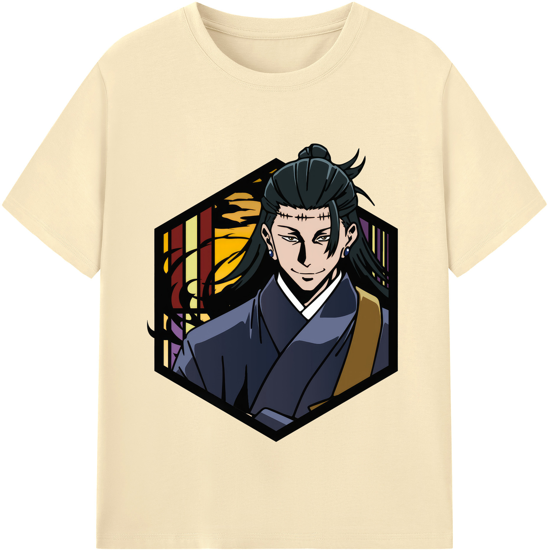 （画像用） 呪術廻戦 Jujutsu Kaisen 綿100％半袖Tシャツ（フロントプリント）