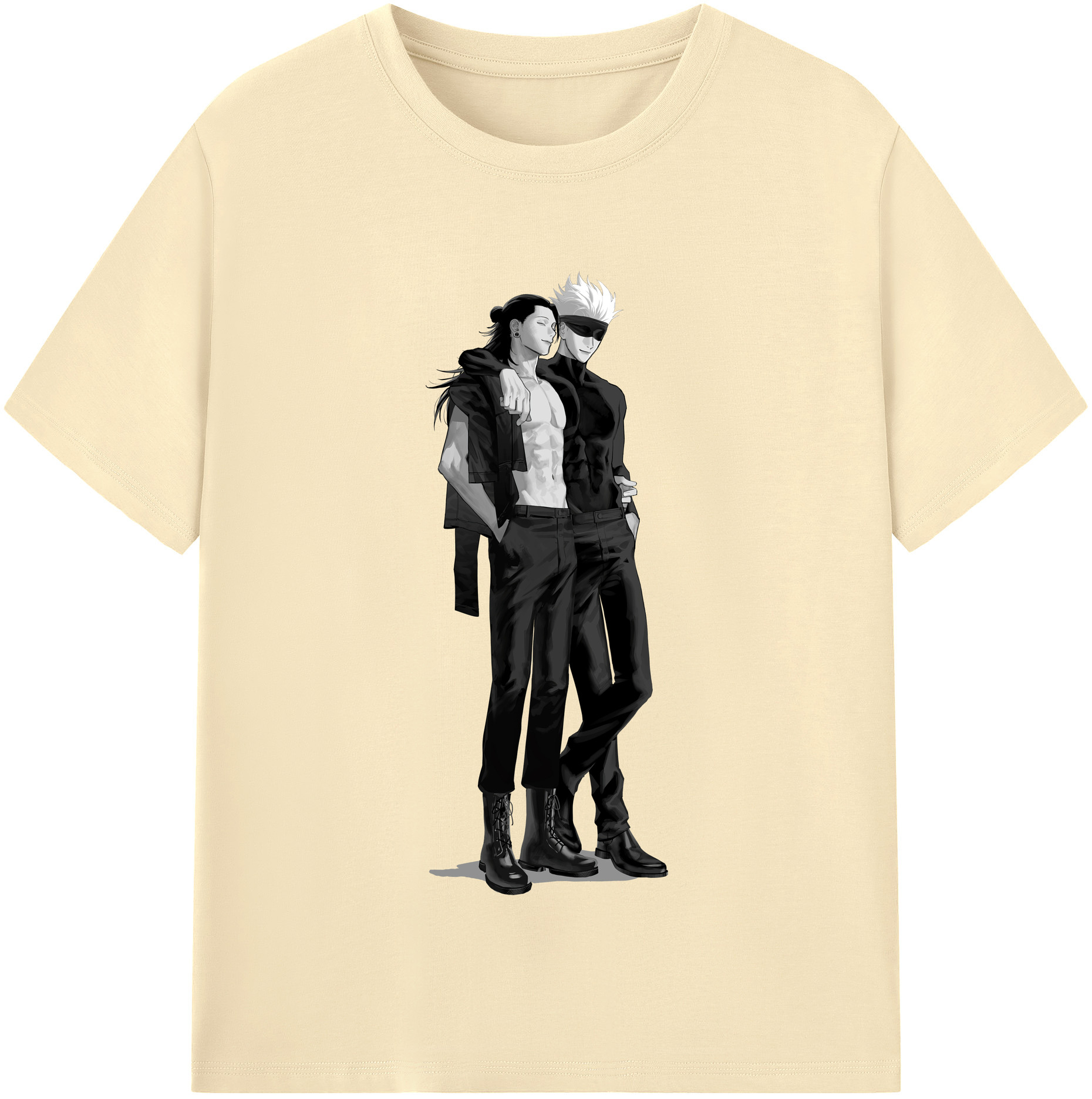 （画像用） 呪術廻戦 Jujutsu Kaisen 綿100％半袖Tシャツ（フロントプリント）