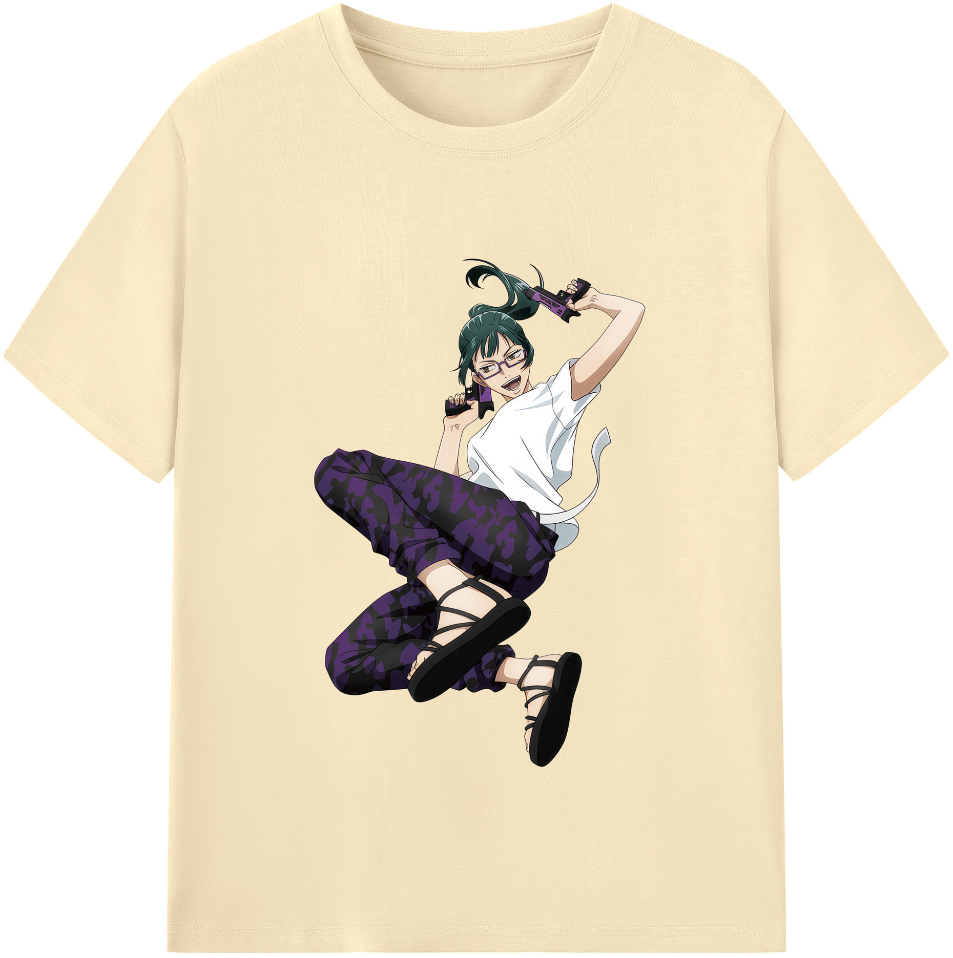 （画像用） 呪術廻戦 Jujutsu Kaisen 綿100％半袖Tシャツ（フロントプリント）