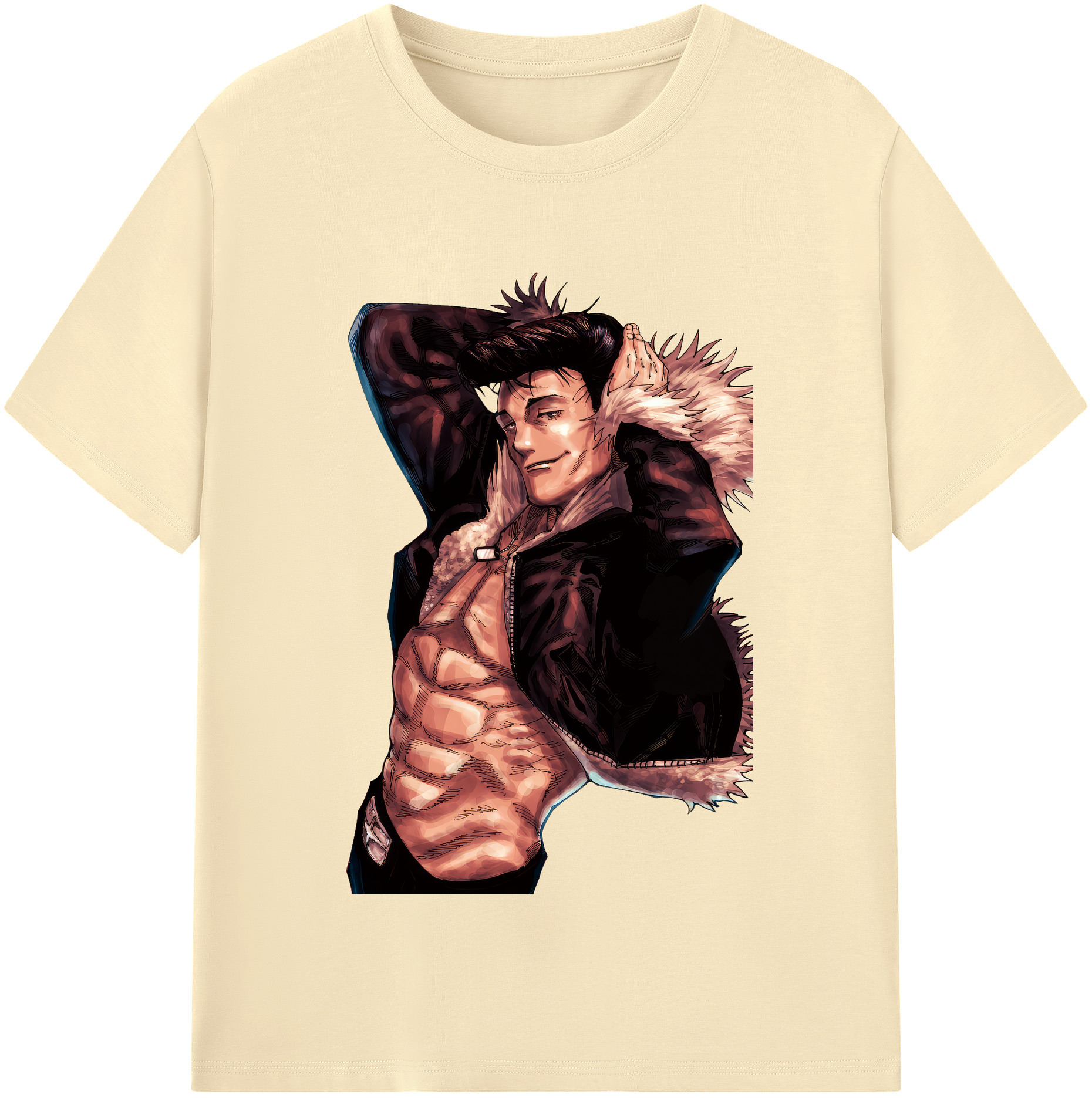 （画像用） 呪術廻戦 Jujutsu Kaisen 綿100％半袖Tシャツ（フロントプリント）