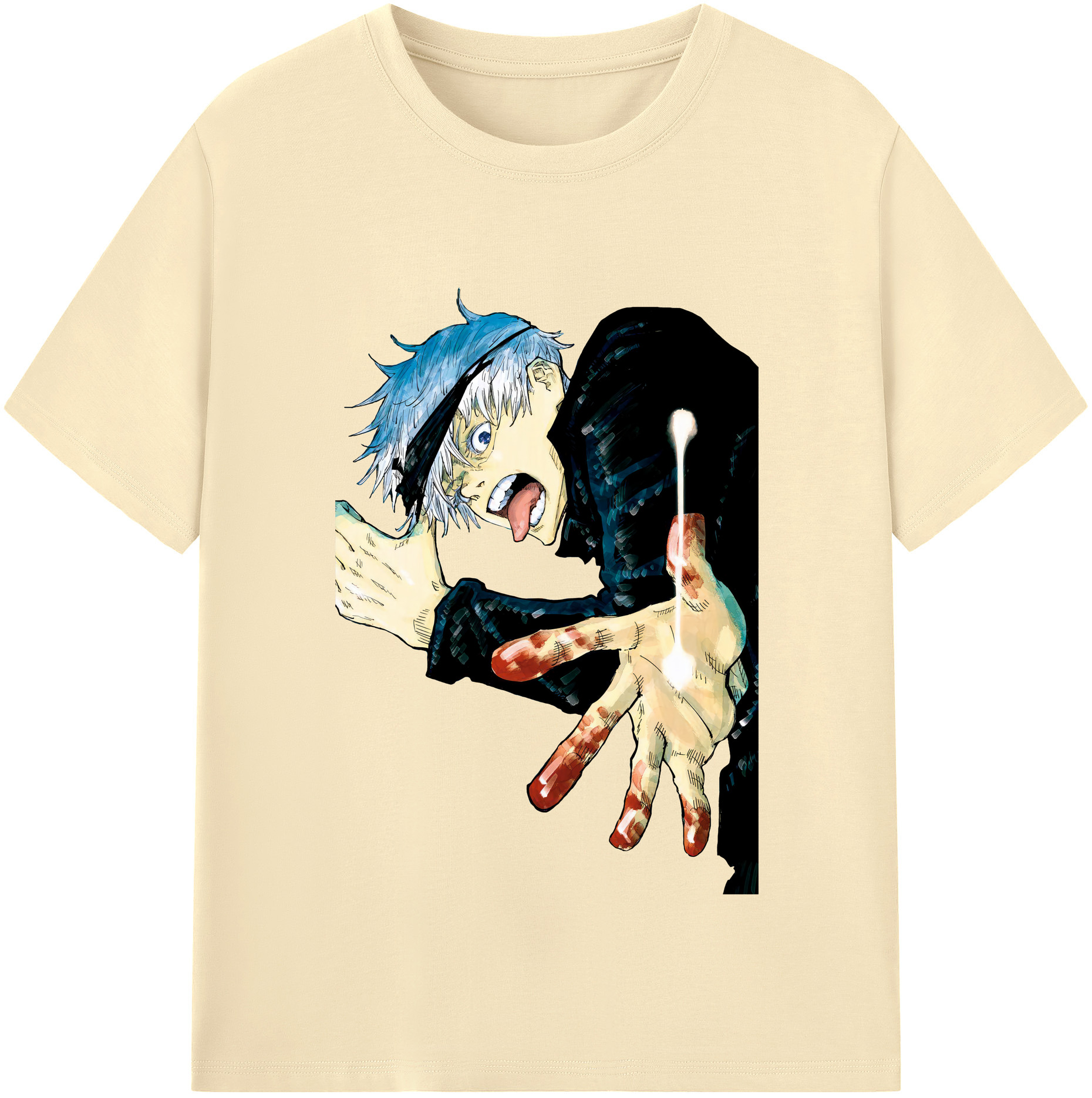 （画像用） 呪術廻戦 Jujutsu Kaisen 綿100％半袖Tシャツ（フロントプリント）