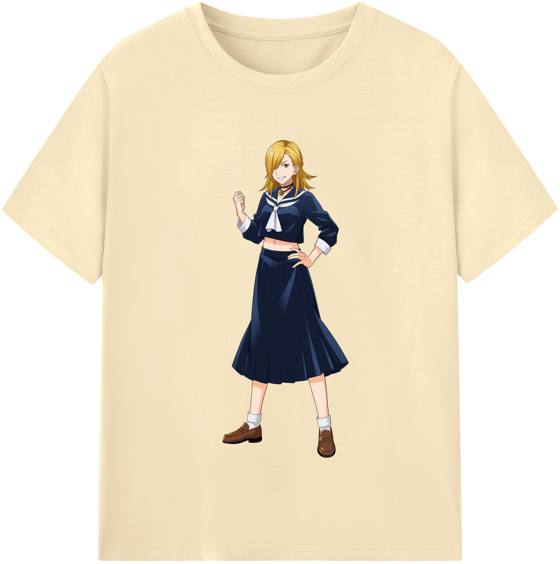 （画像用） 呪術廻戦 Jujutsu Kaisen 綿100％半袖Tシャツ（フロントプリント）