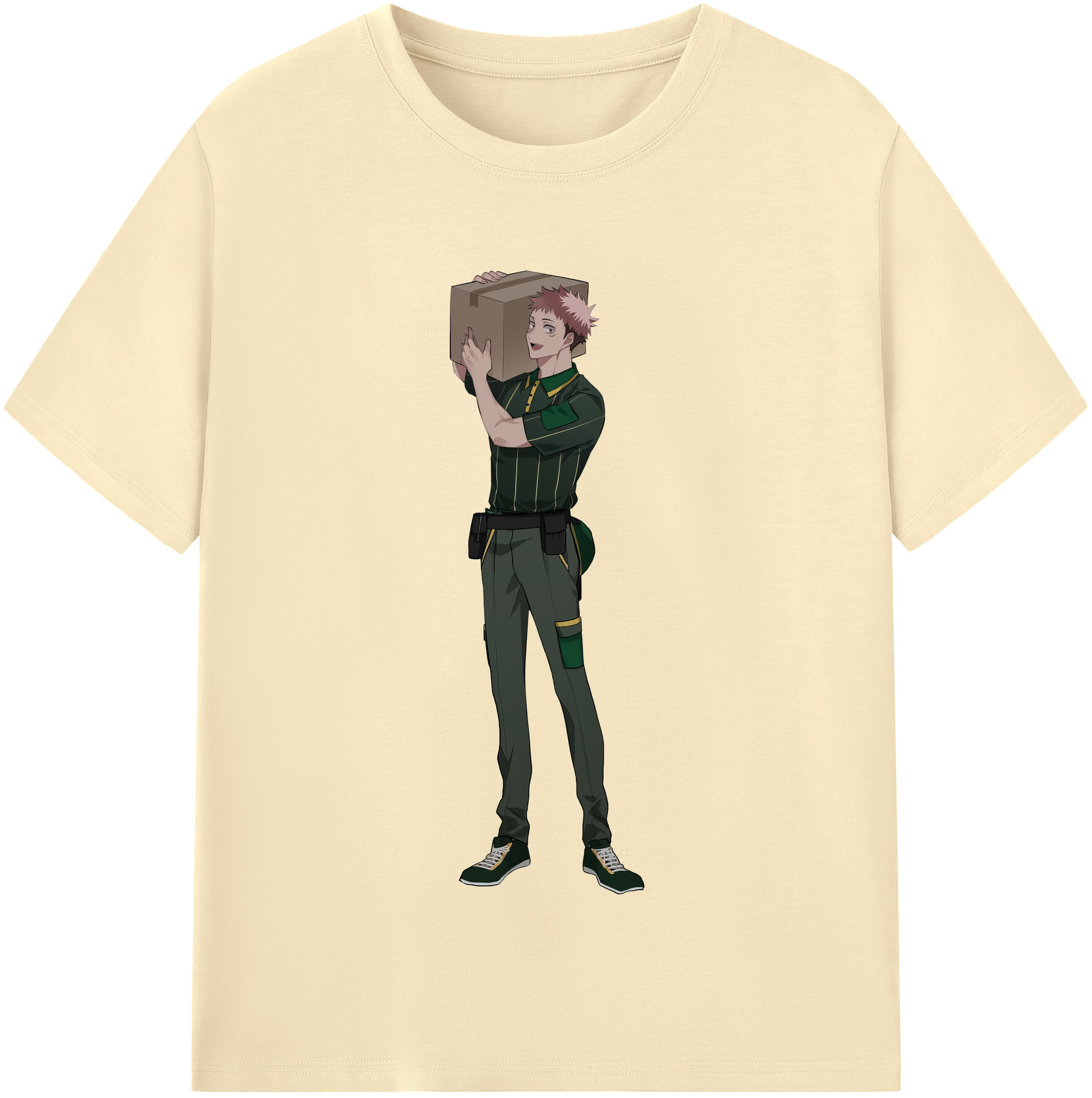 （画像用） 呪術廻戦 Jujutsu Kaisen 綿100％半袖Tシャツ（フロントプリント）