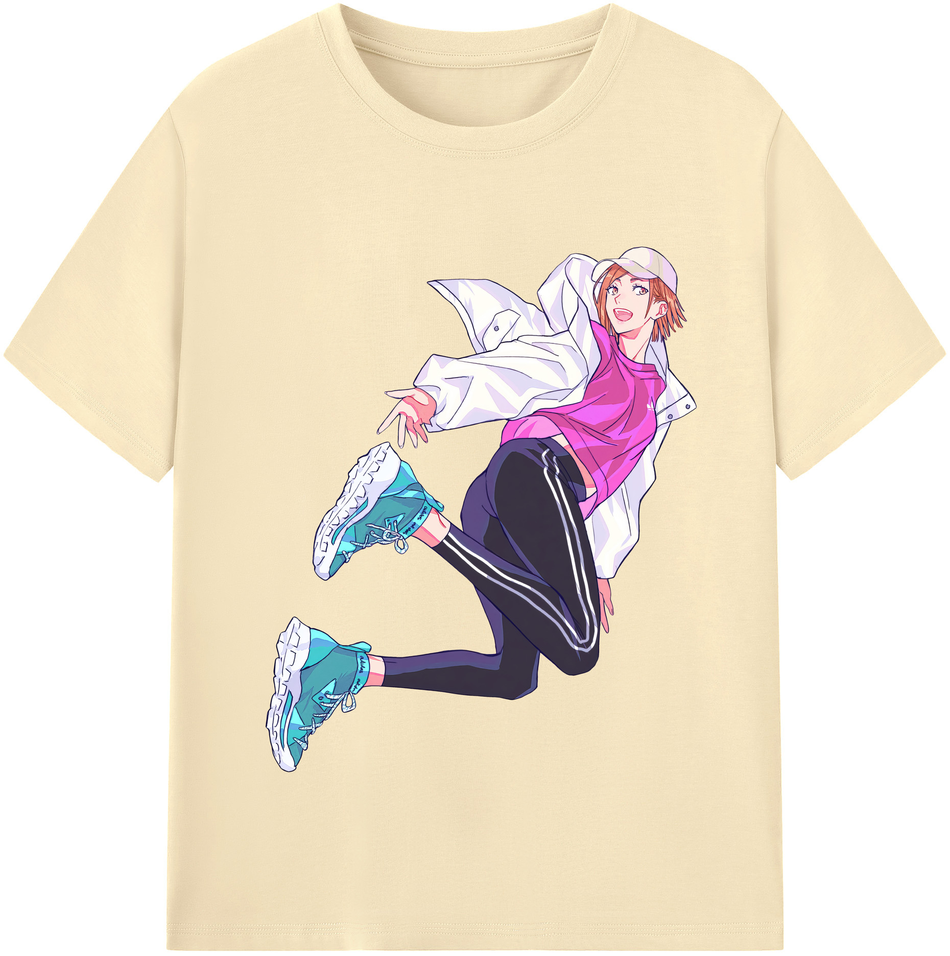 （画像用） 呪術廻戦 Jujutsu Kaisen 綿100％半袖Tシャツ（フロントプリント）