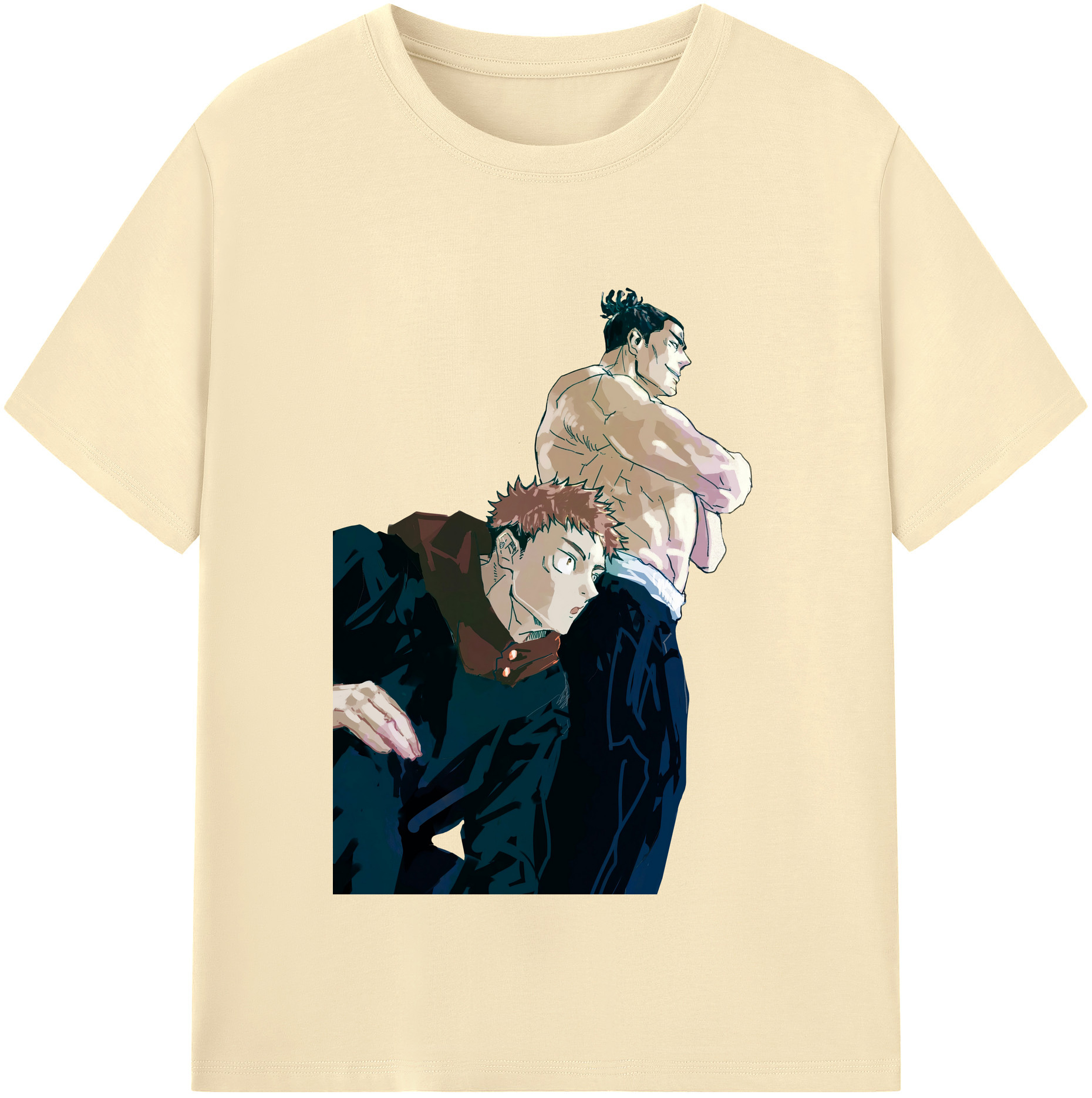 （画像用） 呪術廻戦 Jujutsu Kaisen 綿100％半袖Tシャツ（フロントプリント）
