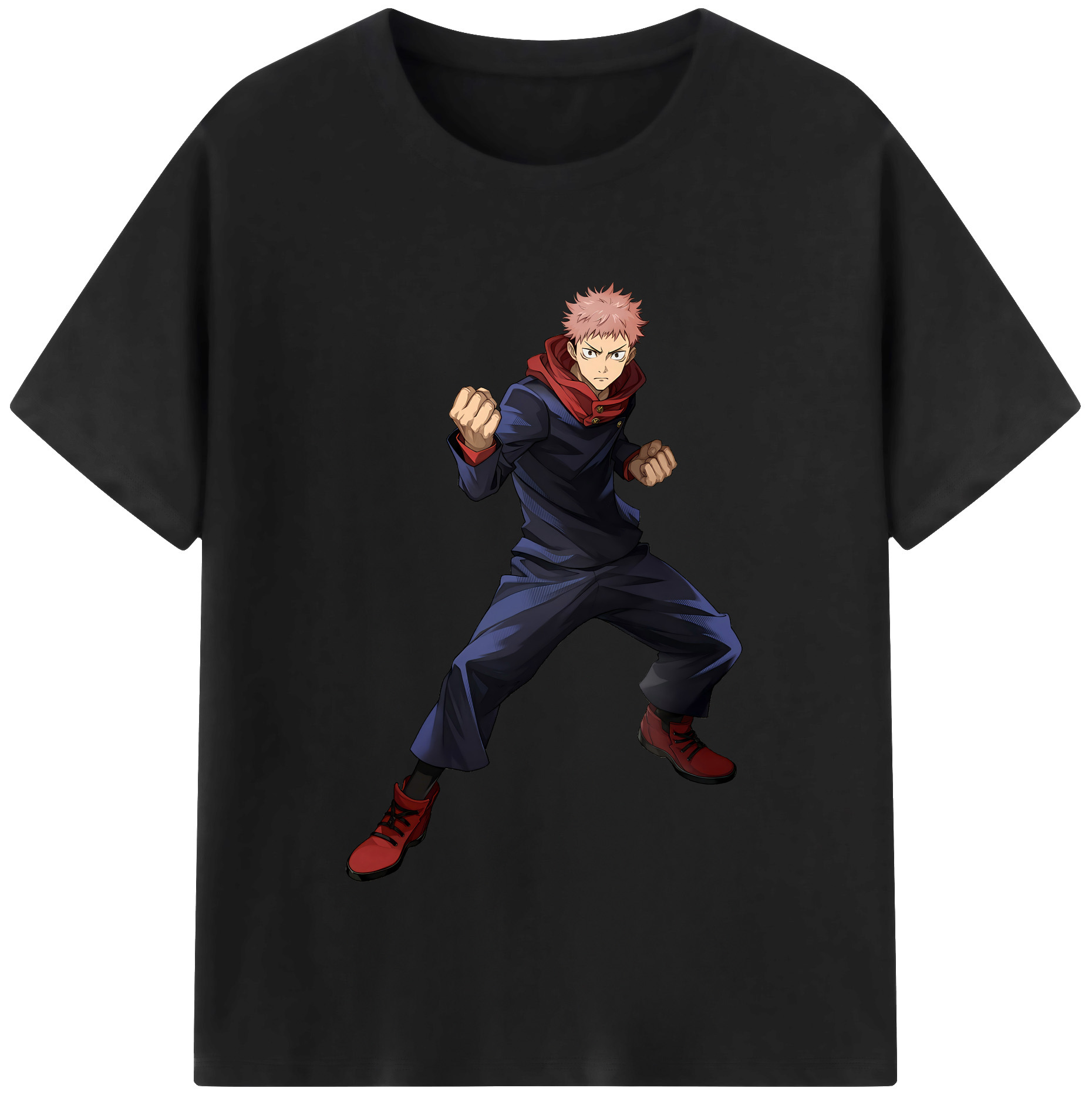 （画像用） 呪術廻戦 Jujutsu Kaisen 綿100％半袖Tシャツ（フロントプリント）