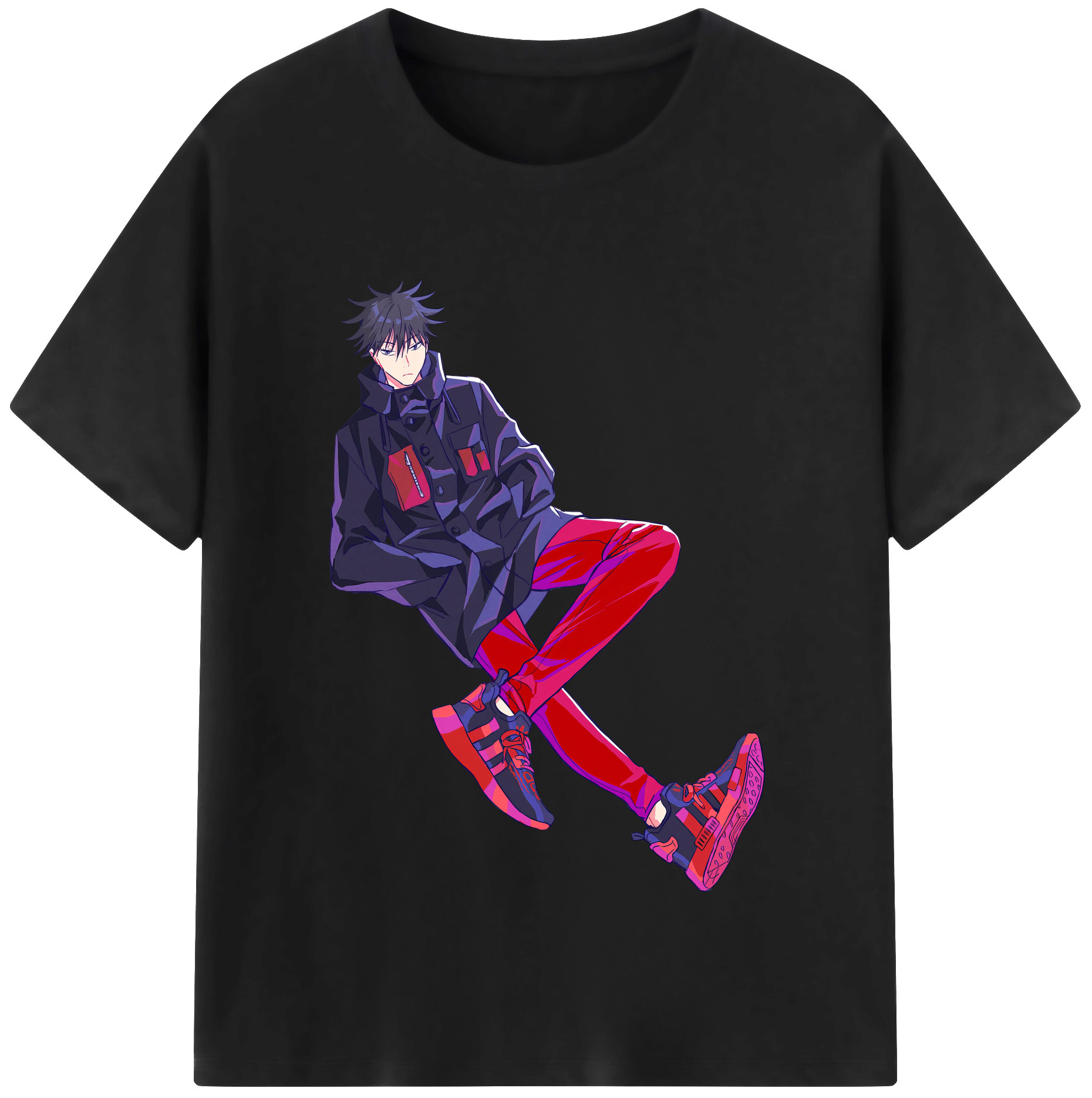（画像用） 呪術廻戦 Jujutsu Kaisen 綿100％半袖Tシャツ（フロントプリント）