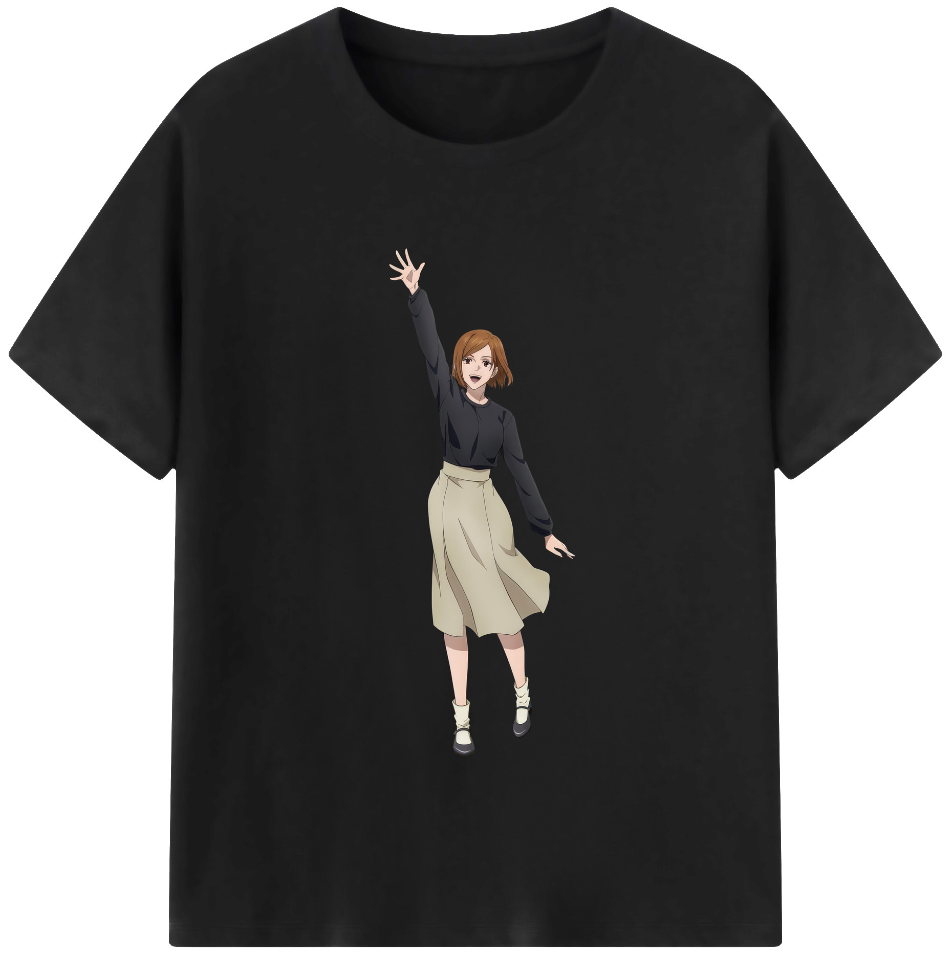 （画像用） 呪術廻戦 Jujutsu Kaisen 綿100％半袖Tシャツ（フロントプリント）