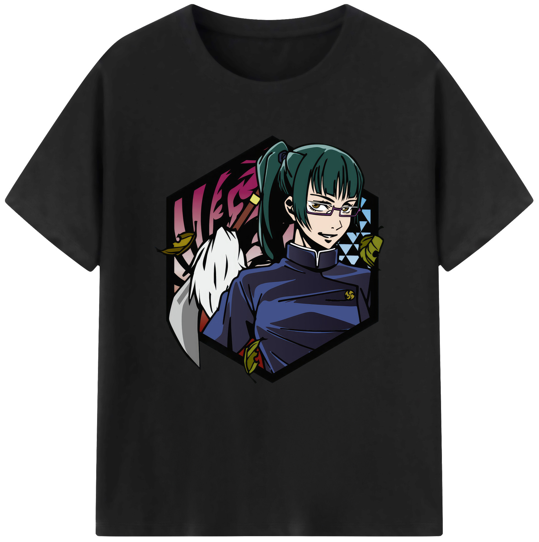 （画像用） 呪術廻戦 Jujutsu Kaisen 綿100％半袖Tシャツ（フロントプリント）