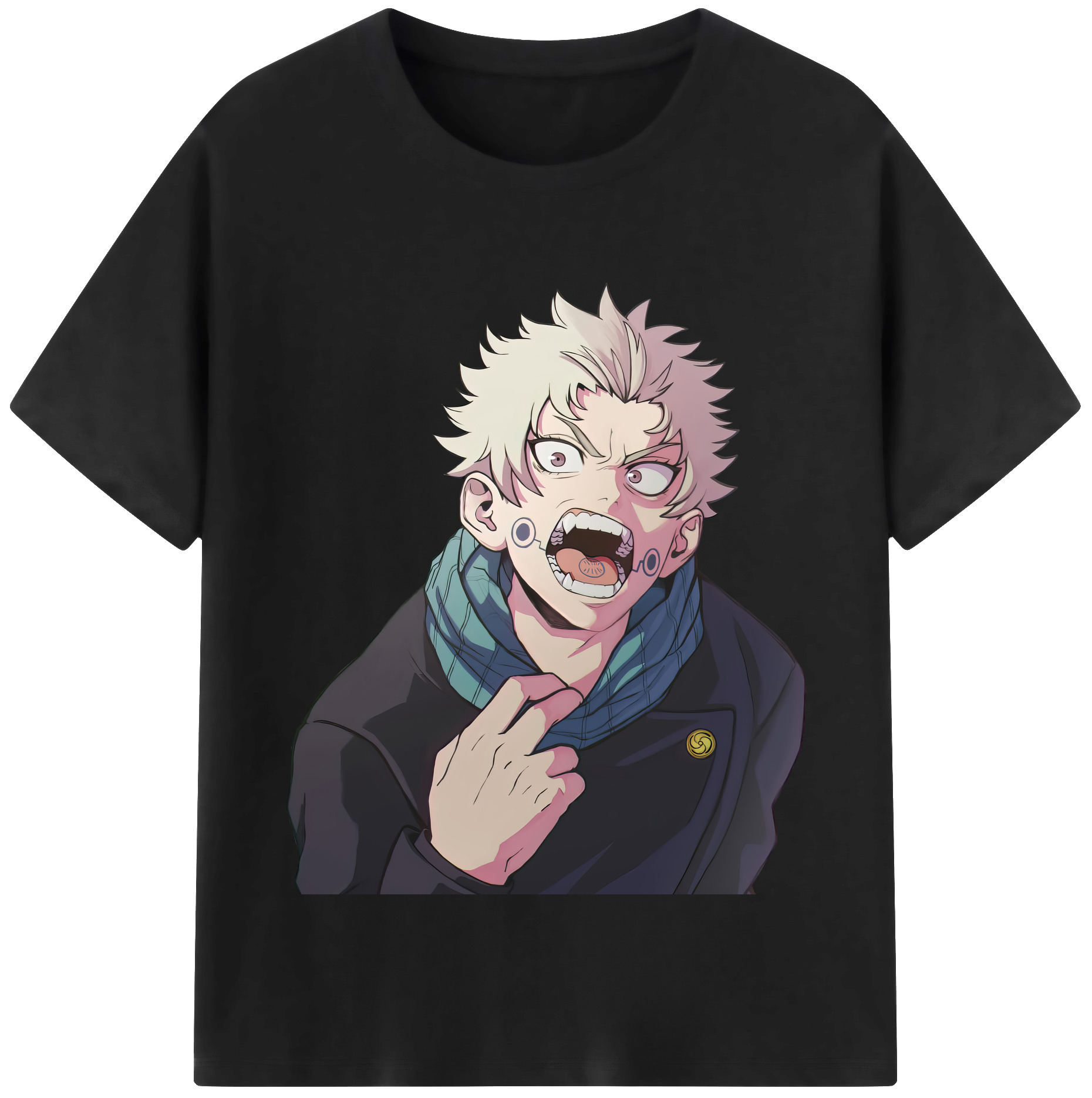 （画像用） 呪術廻戦 Jujutsu Kaisen 綿100％半袖Tシャツ（フロントプリント）