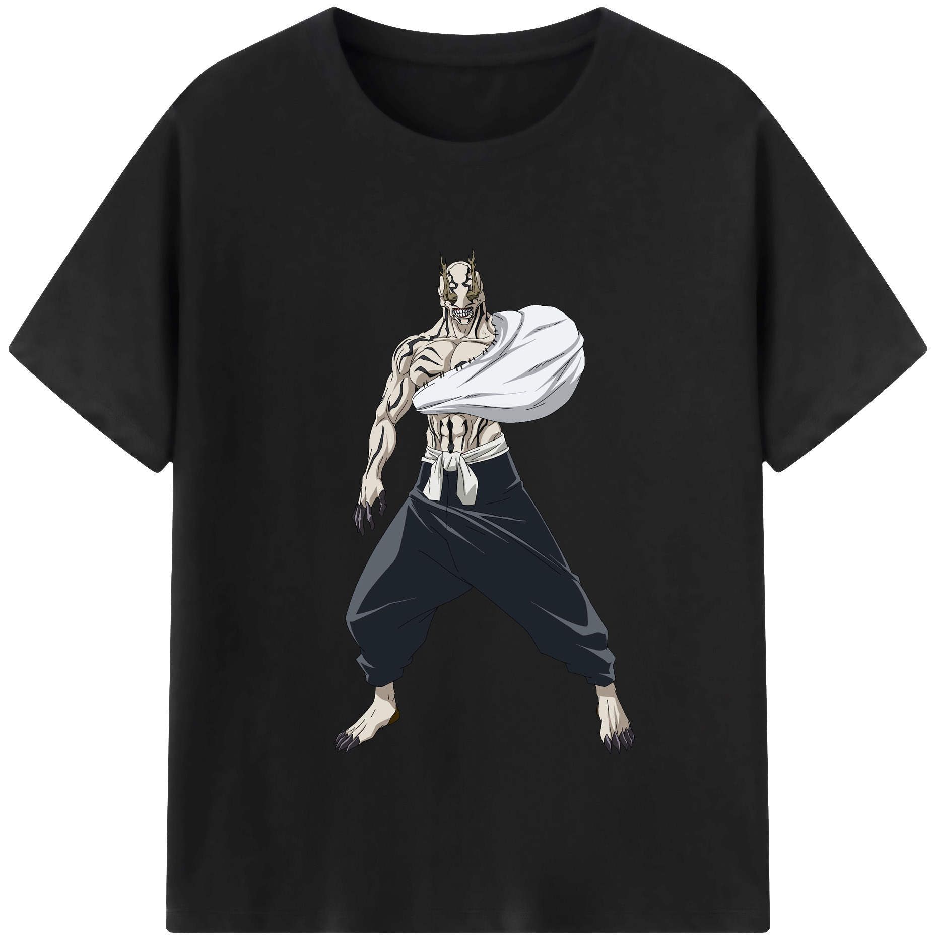 （画像用） 呪術廻戦 Jujutsu Kaisen 綿100％半袖Tシャツ（フロントプリント）