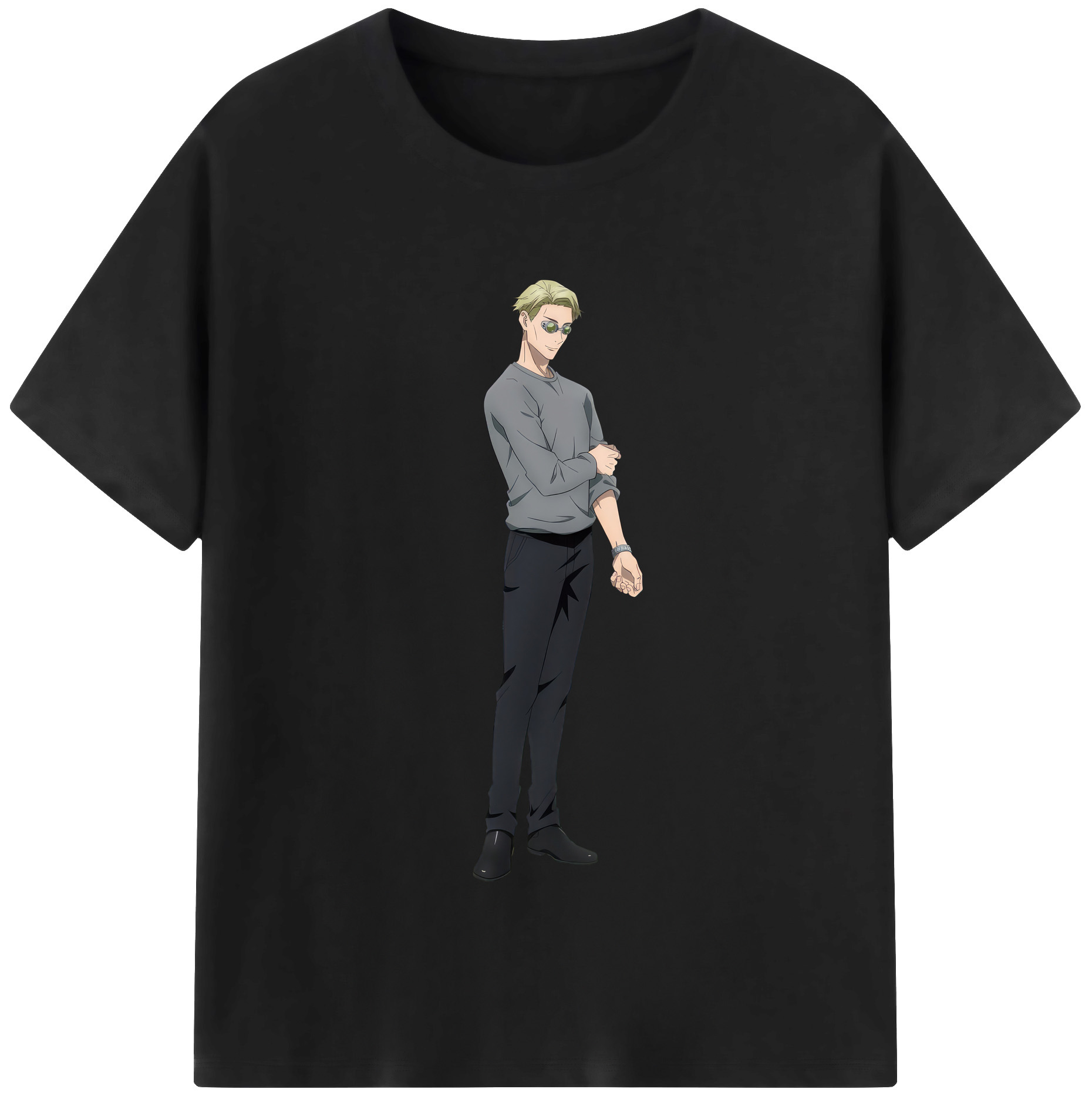 （画像用） 呪術廻戦 Jujutsu Kaisen 綿100％半袖Tシャツ（フロントプリント）