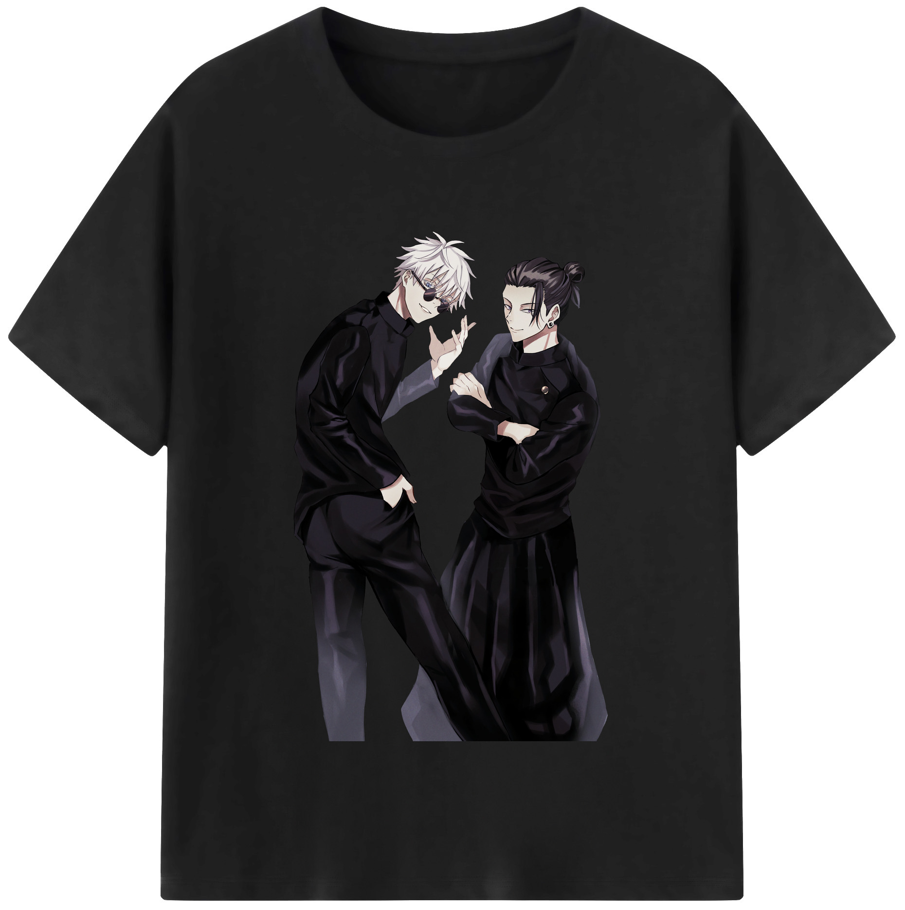 （画像用） 呪術廻戦 Jujutsu Kaisen 綿100％半袖Tシャツ（フロントプリント）