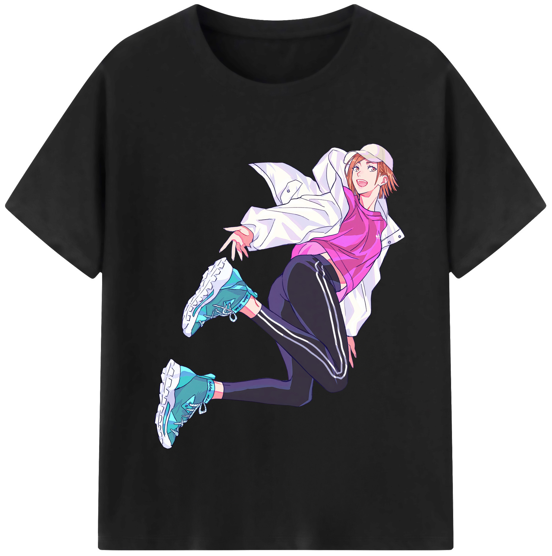 （画像用） 呪術廻戦 Jujutsu Kaisen 綿100％半袖Tシャツ（フロントプリント）