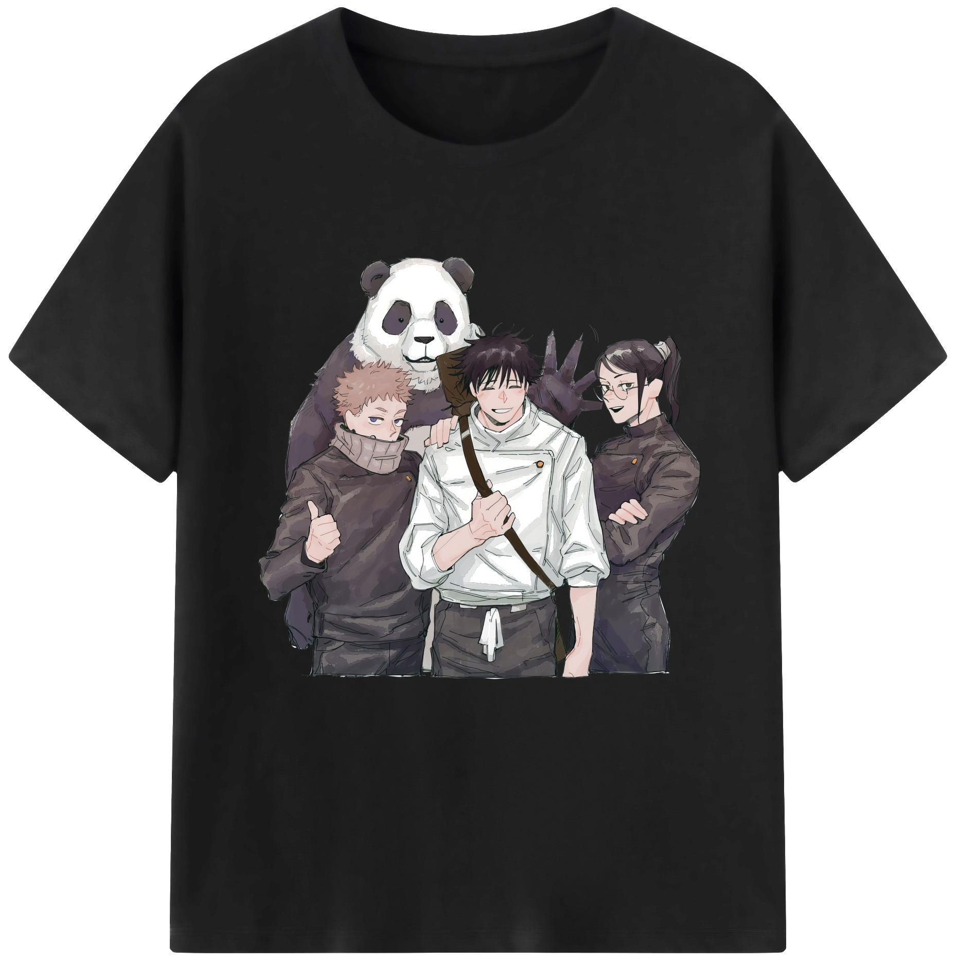 （画像用） 呪術廻戦 Jujutsu Kaisen 綿100％半袖Tシャツ（フロントプリント）