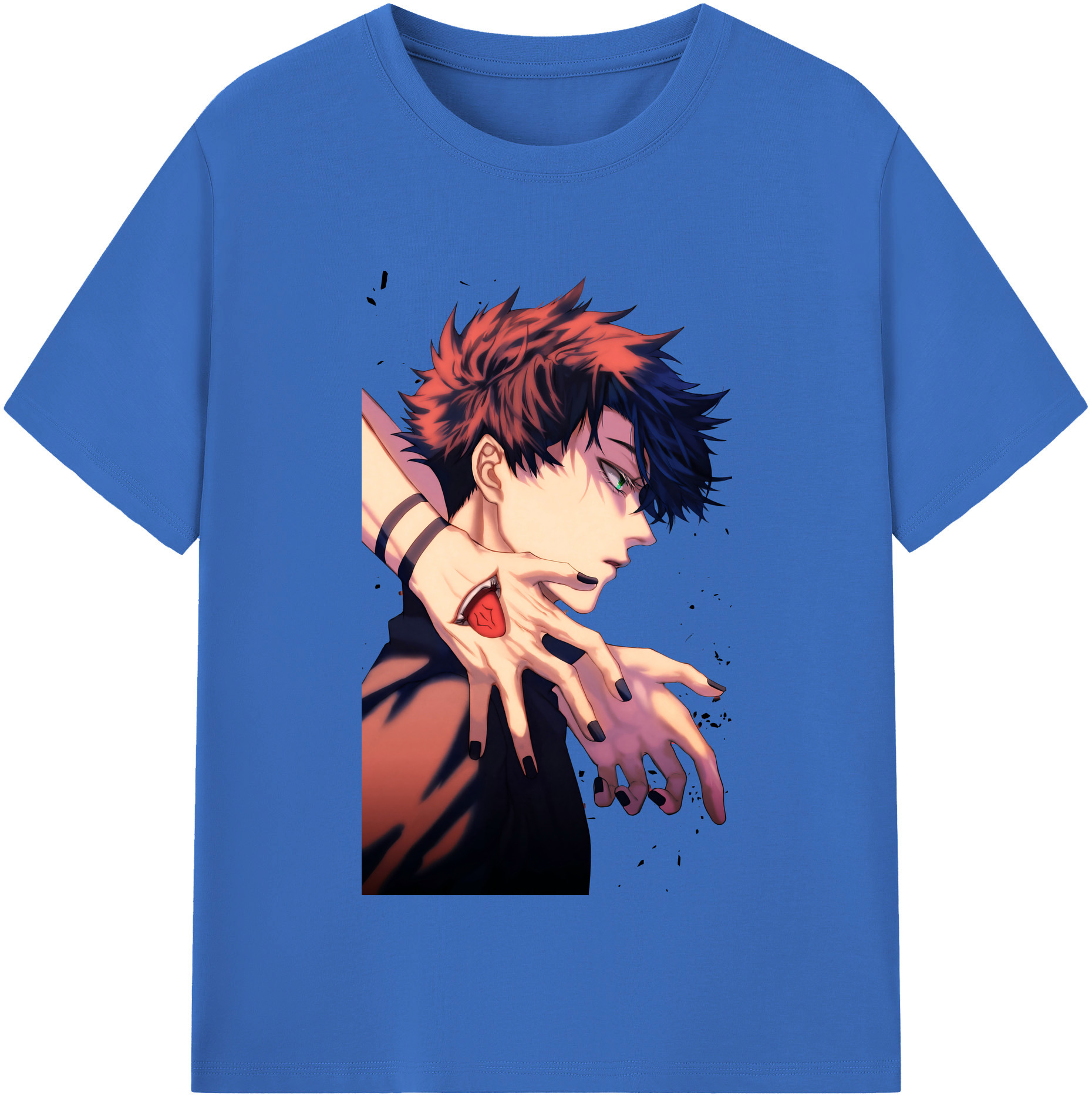 （画像用） 呪術廻戦 Jujutsu Kaisen 綿100％半袖Tシャツ（フロントプリント）
