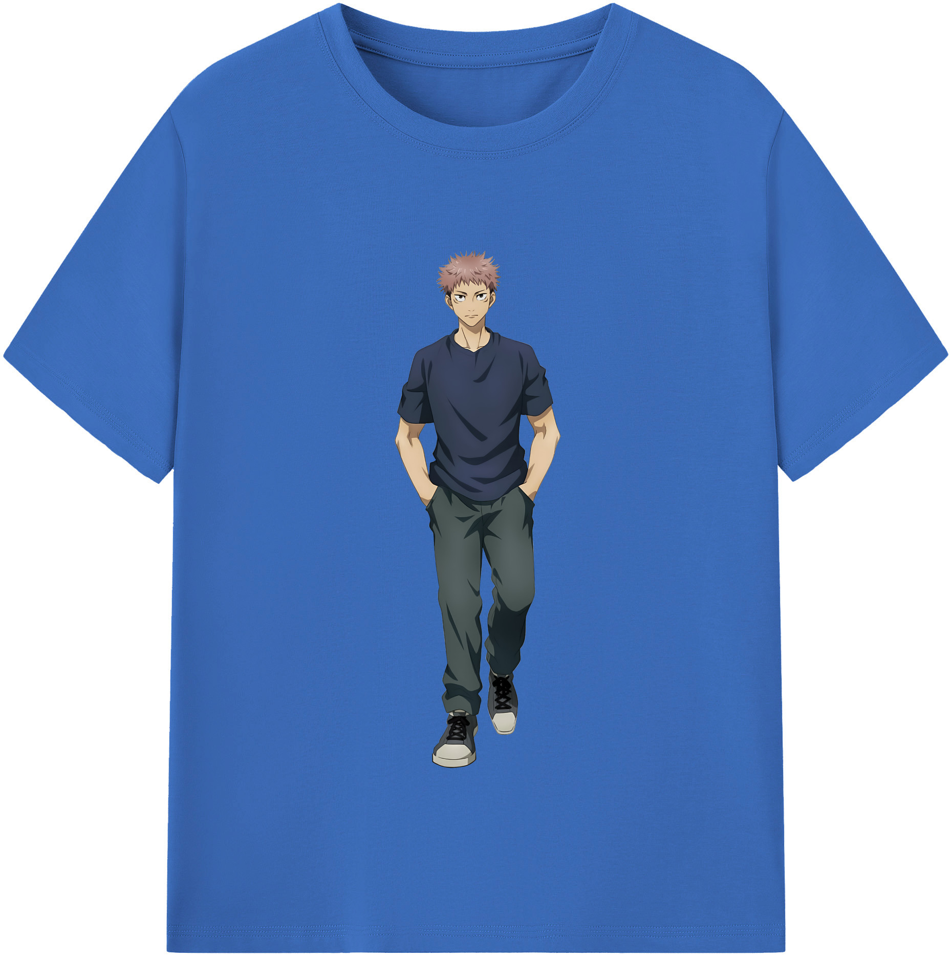 （画像用） 呪術廻戦 Jujutsu Kaisen 綿100％半袖Tシャツ（フロントプリント）