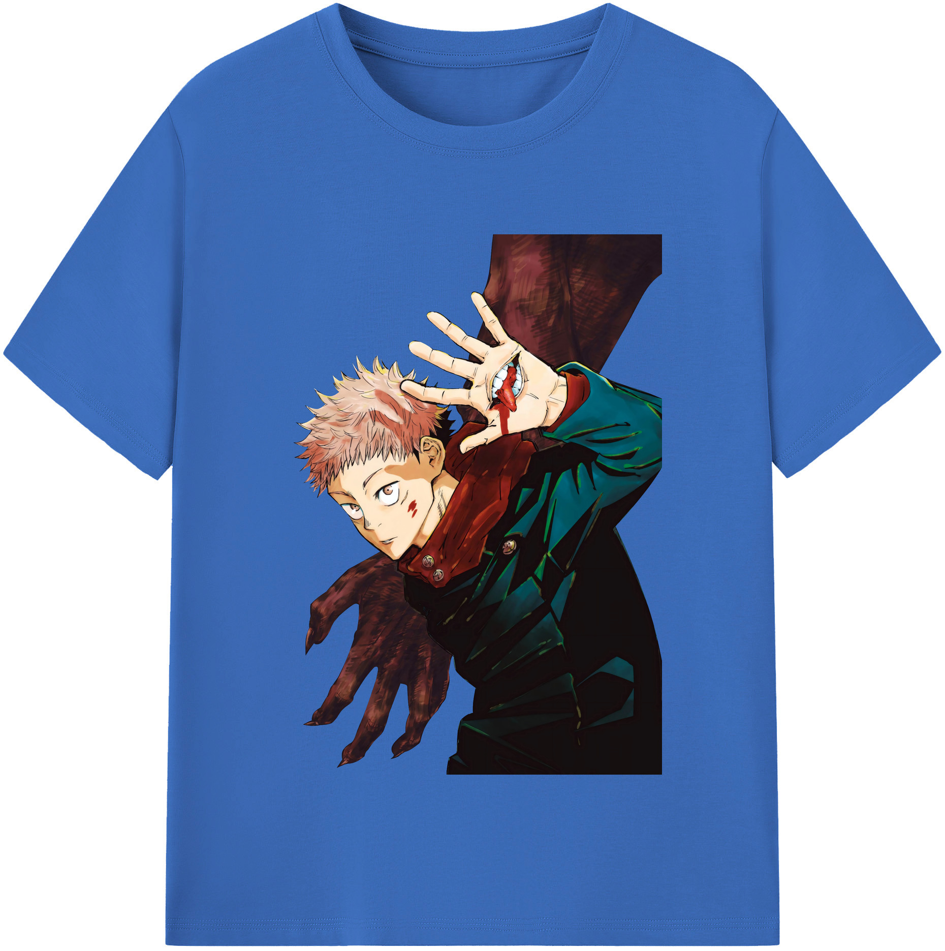 （画像用） 呪術廻戦 Jujutsu Kaisen 綿100％半袖Tシャツ（フロントプリント）