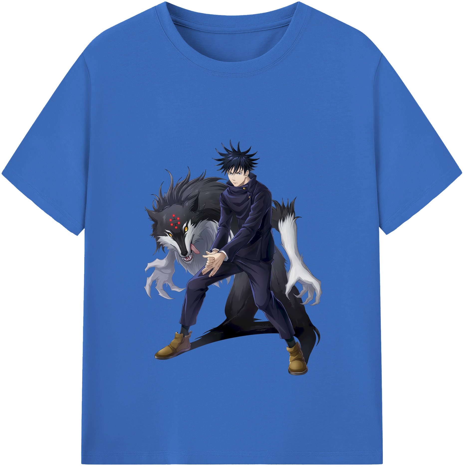 （画像用） 呪術廻戦 Jujutsu Kaisen 綿100％半袖Tシャツ（フロントプリント）