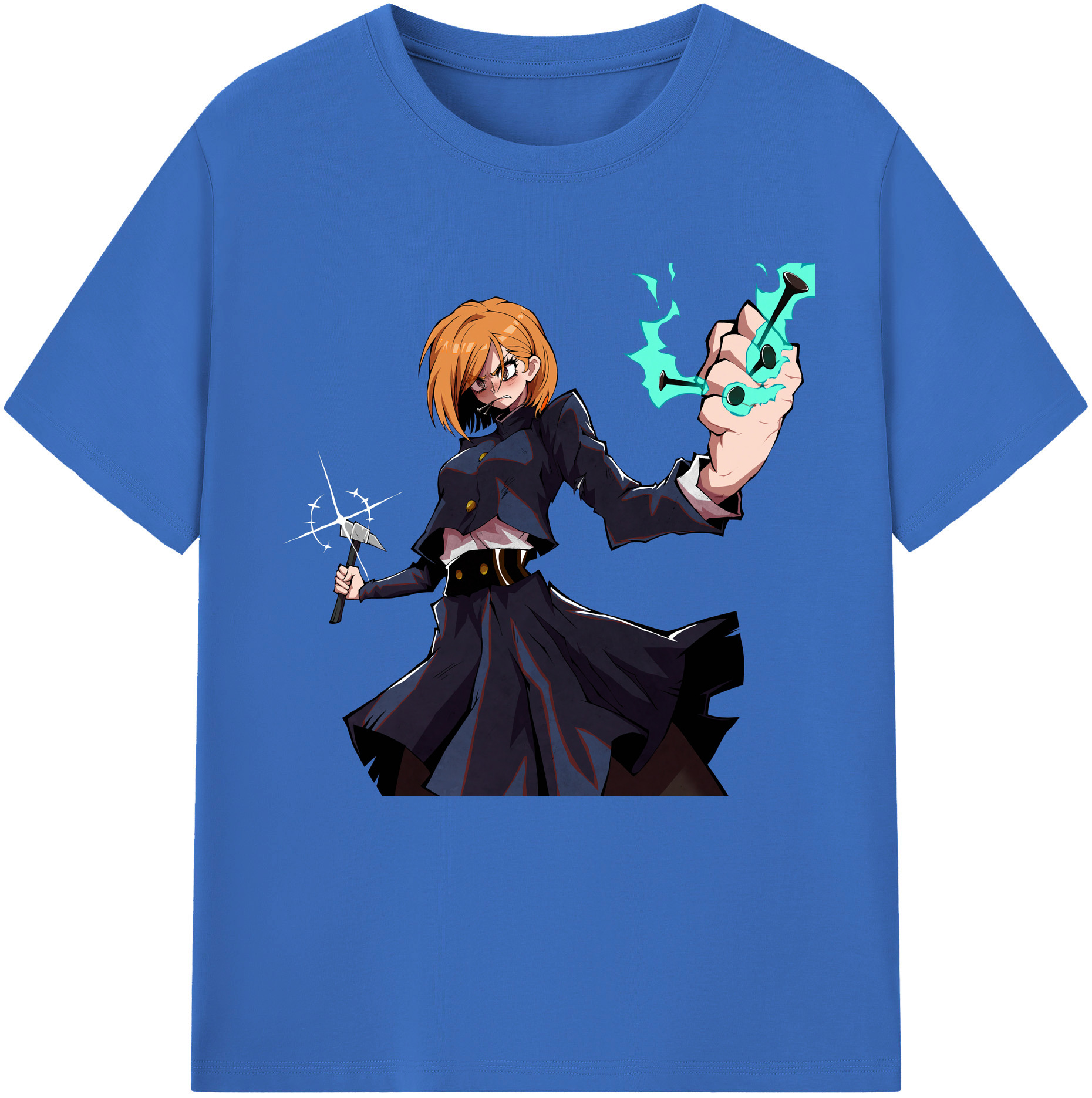 （画像用） 呪術廻戦 Jujutsu Kaisen 綿100％半袖Tシャツ（フロントプリント）