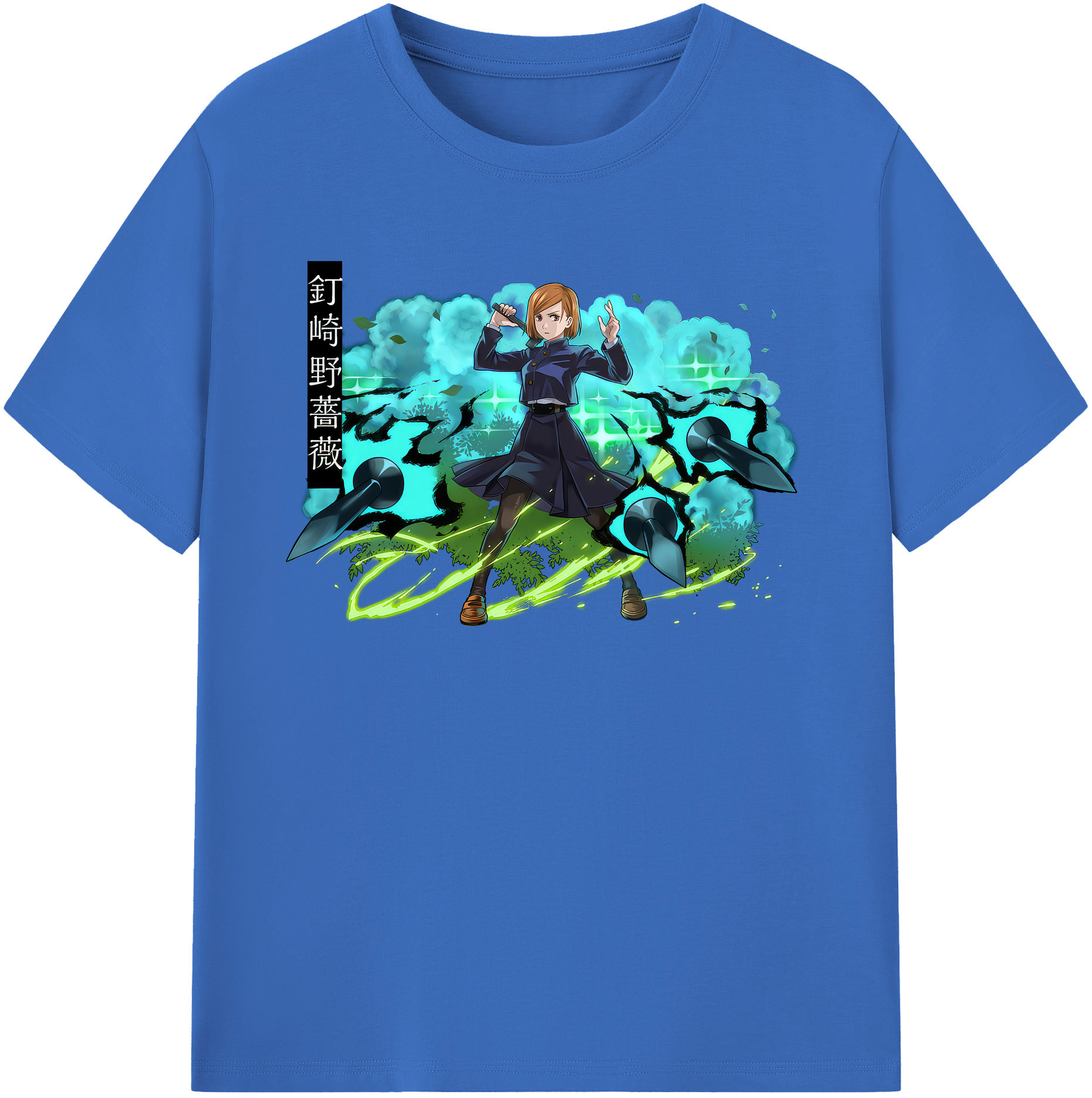 （画像用） 呪術廻戦 Jujutsu Kaisen 綿100％半袖Tシャツ（フロントプリント）