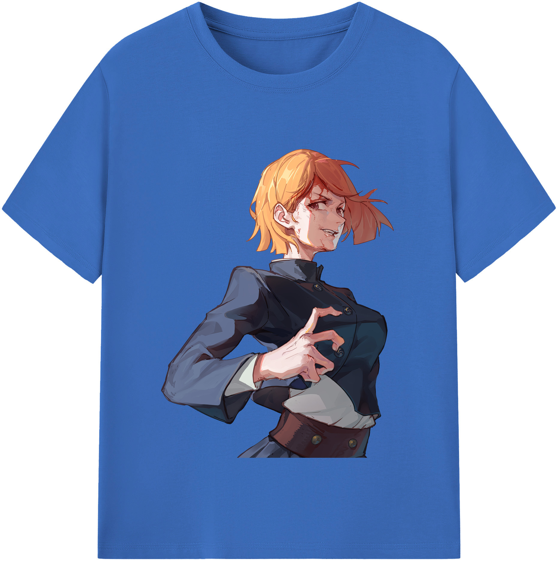 （画像用） 呪術廻戦 Jujutsu Kaisen 綿100％半袖Tシャツ（フロントプリント）