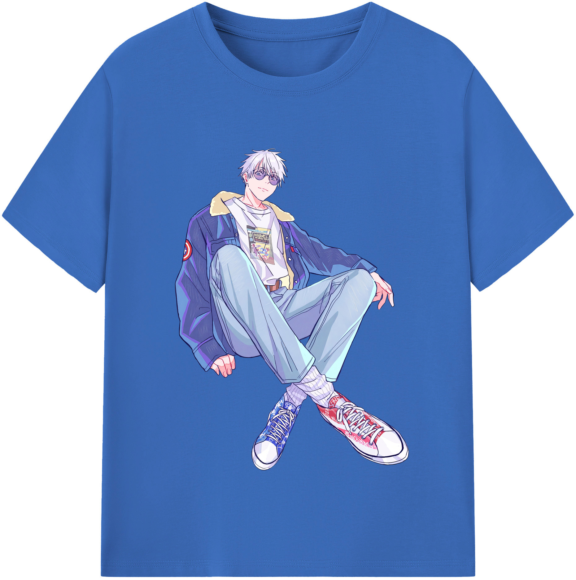 （画像用） 呪術廻戦 Jujutsu Kaisen 綿100％半袖Tシャツ（フロントプリント）