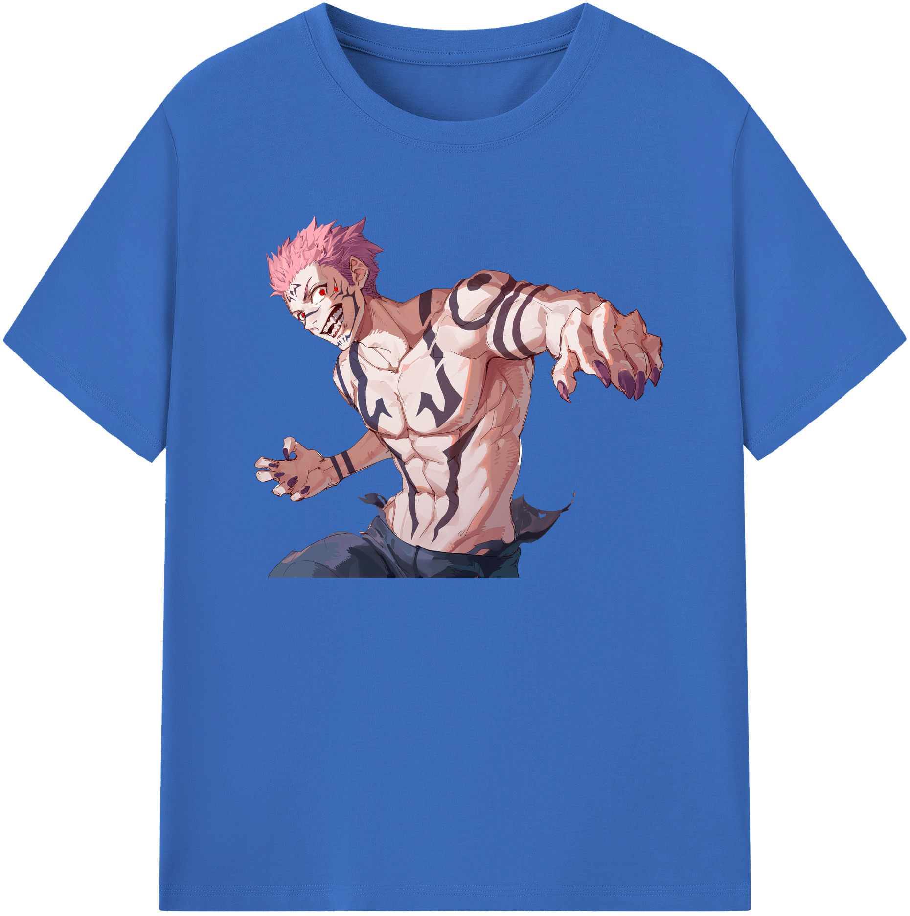 （画像用） 呪術廻戦 Jujutsu Kaisen 綿100％半袖Tシャツ（フロントプリント）