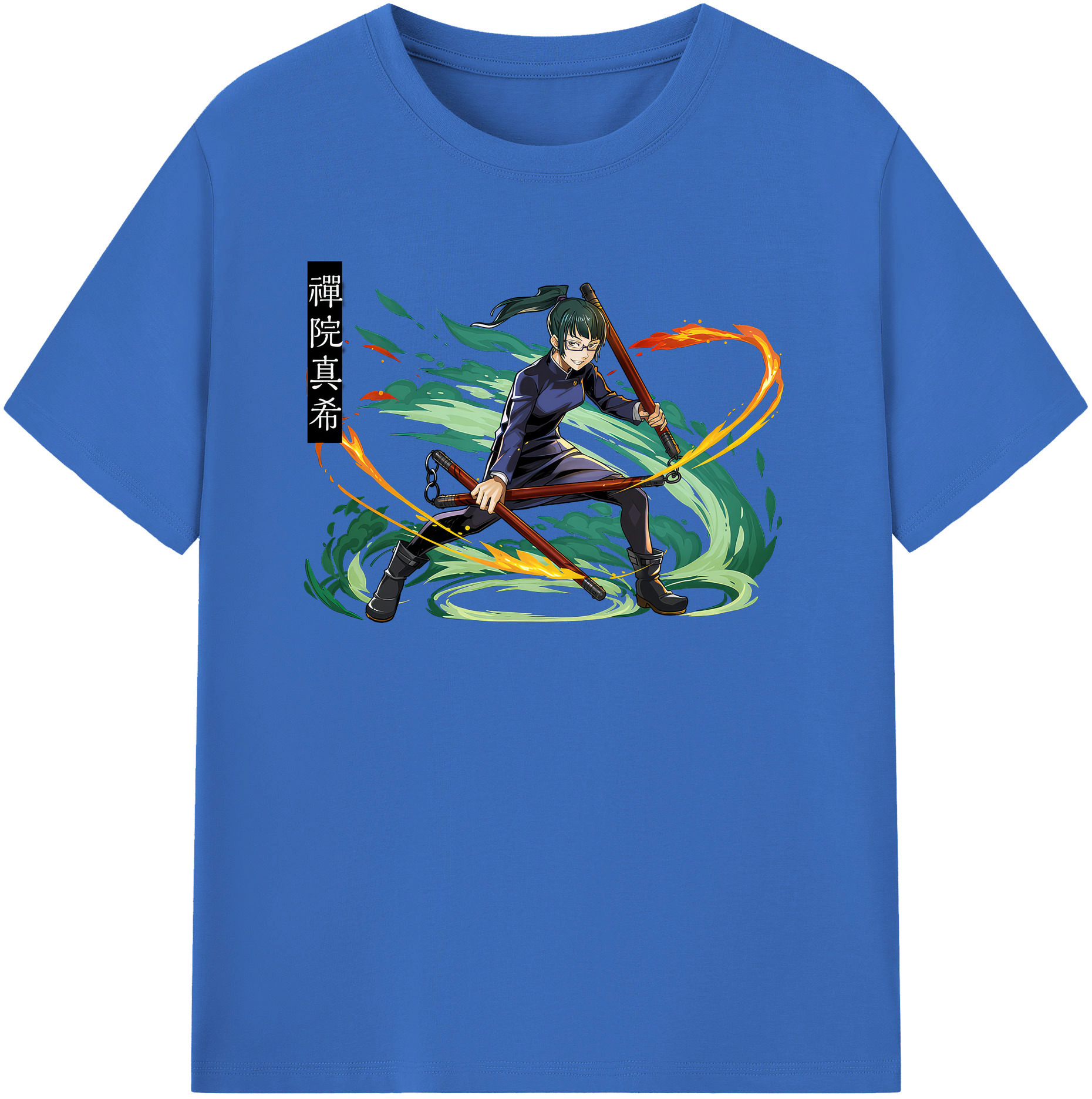 （画像用） 呪術廻戦 Jujutsu Kaisen 綿100％半袖Tシャツ（フロントプリント）