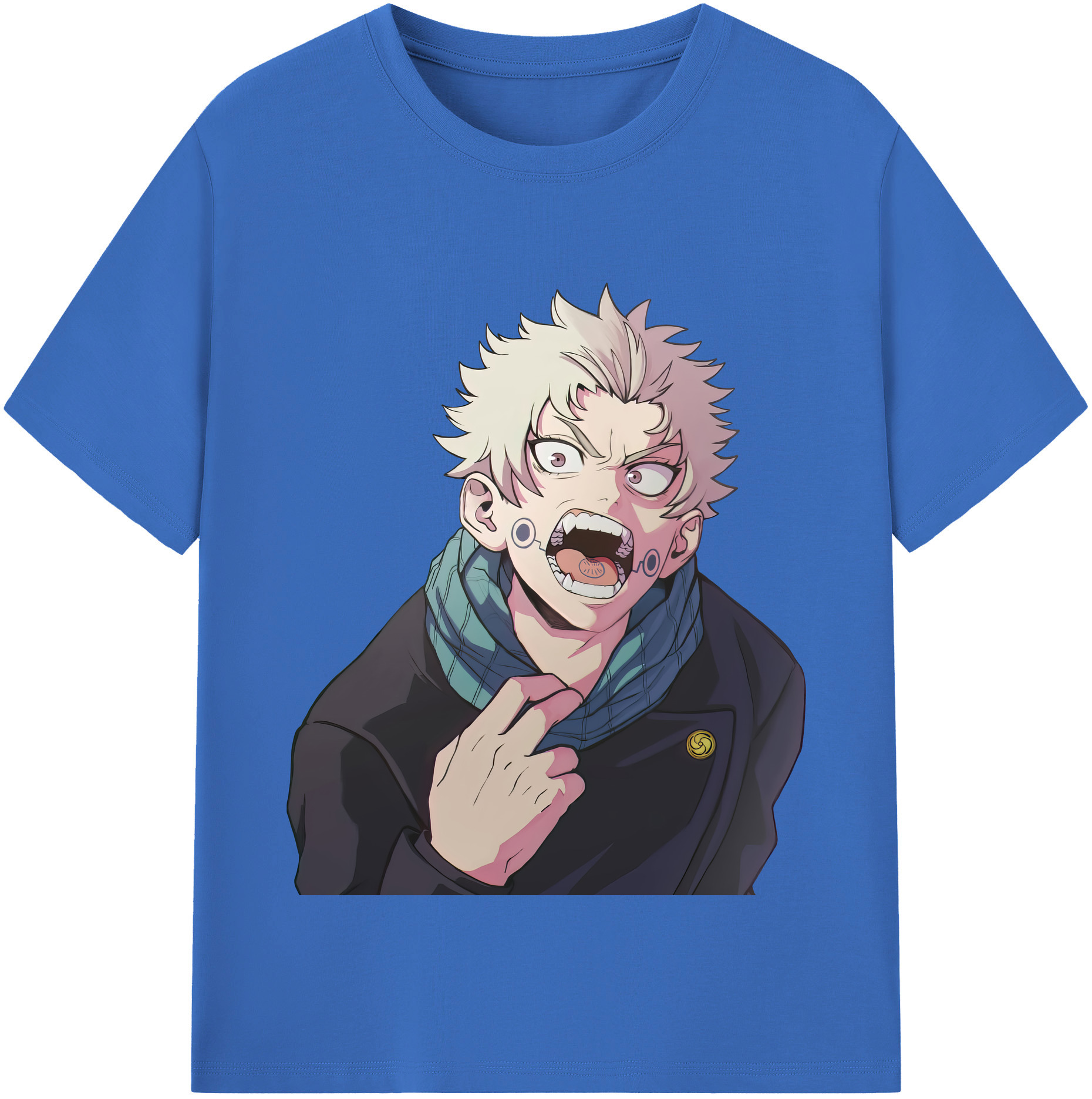 （画像用） 呪術廻戦 Jujutsu Kaisen 綿100％半袖Tシャツ（フロントプリント）