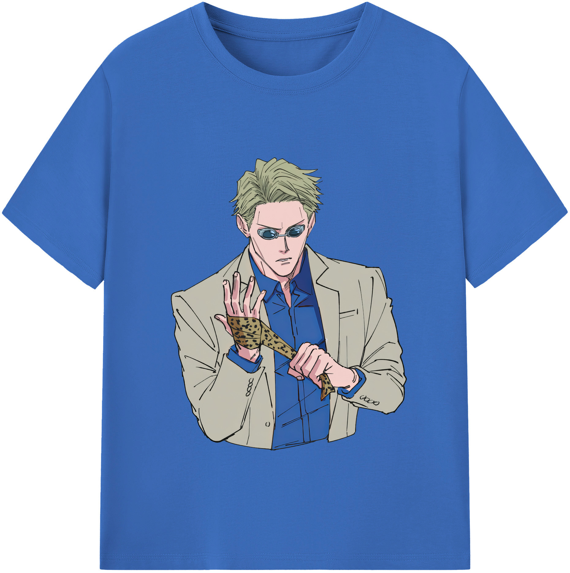 （画像用） 呪術廻戦 Jujutsu Kaisen 綿100％半袖Tシャツ（フロントプリント）