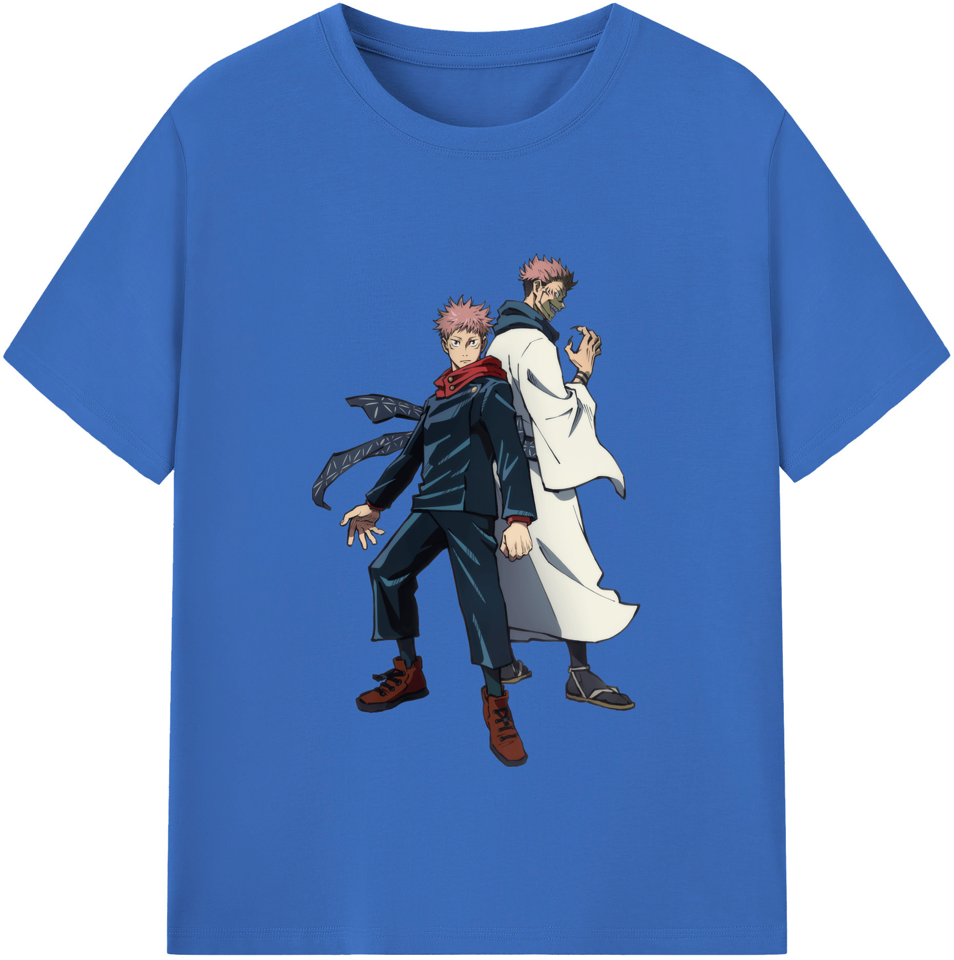 （画像用） 呪術廻戦 Jujutsu Kaisen 綿100％半袖Tシャツ（フロントプリント）
