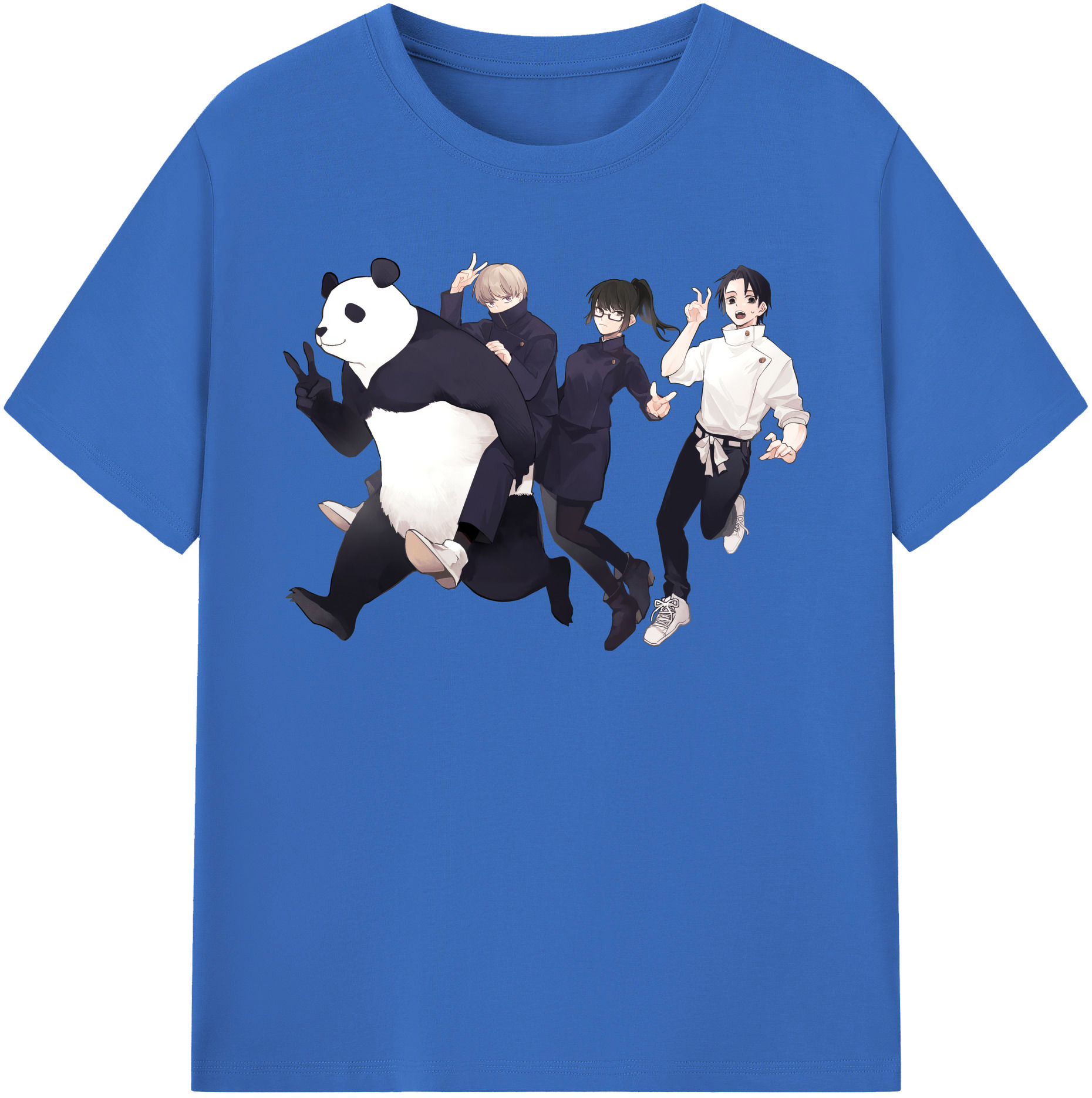 （画像用） 呪術廻戦 Jujutsu Kaisen 綿100％半袖Tシャツ（フロントプリント）