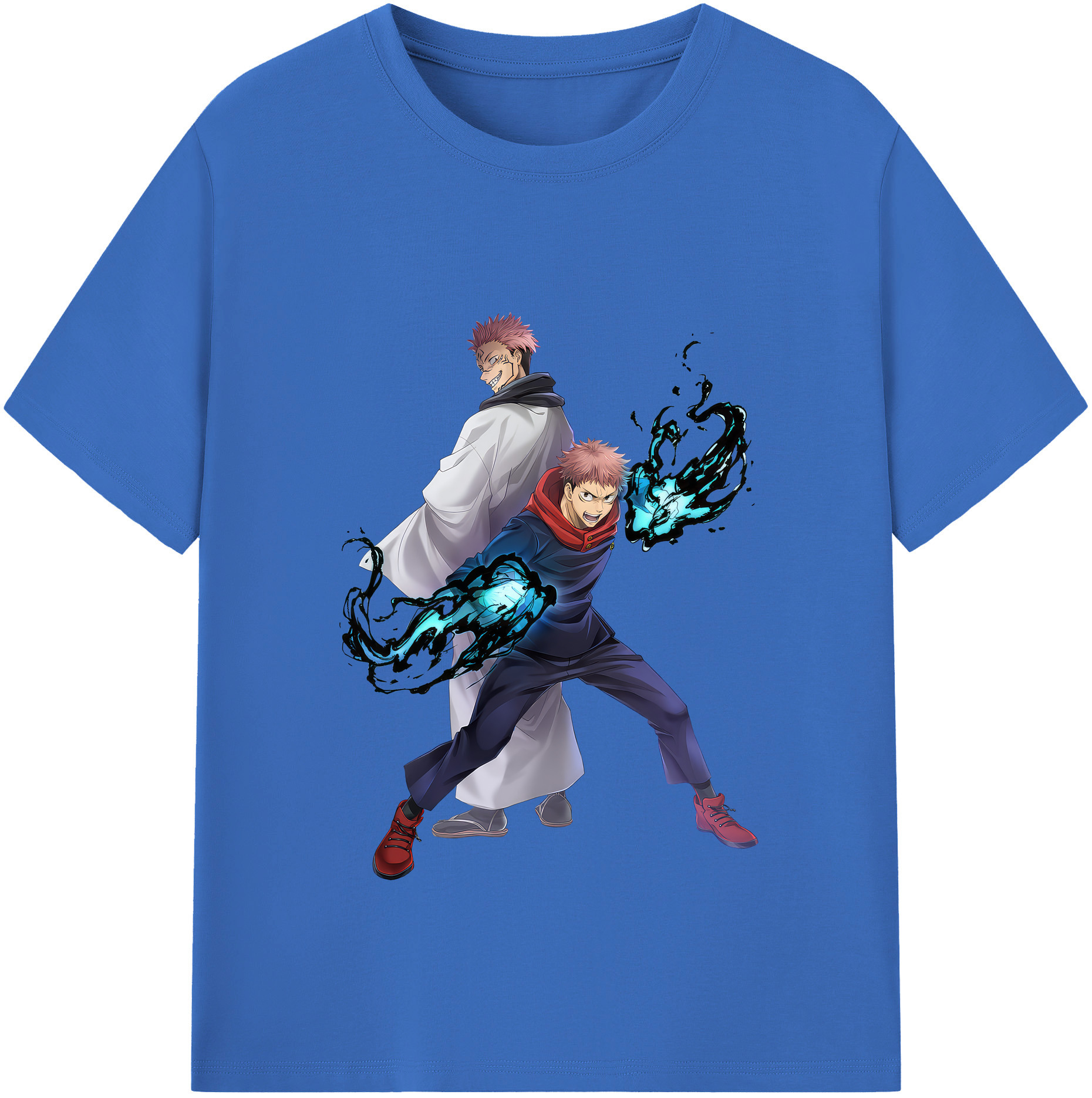 （画像用） 呪術廻戦 Jujutsu Kaisen 綿100％半袖Tシャツ（フロントプリント）