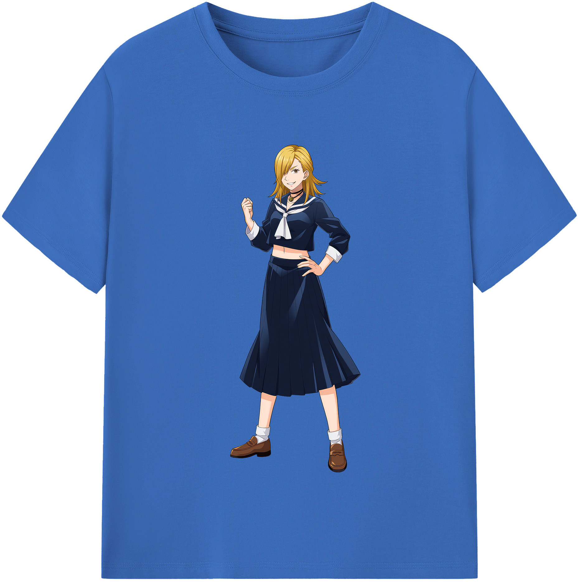 （画像用） 呪術廻戦 Jujutsu Kaisen 綿100％半袖Tシャツ（フロントプリント）