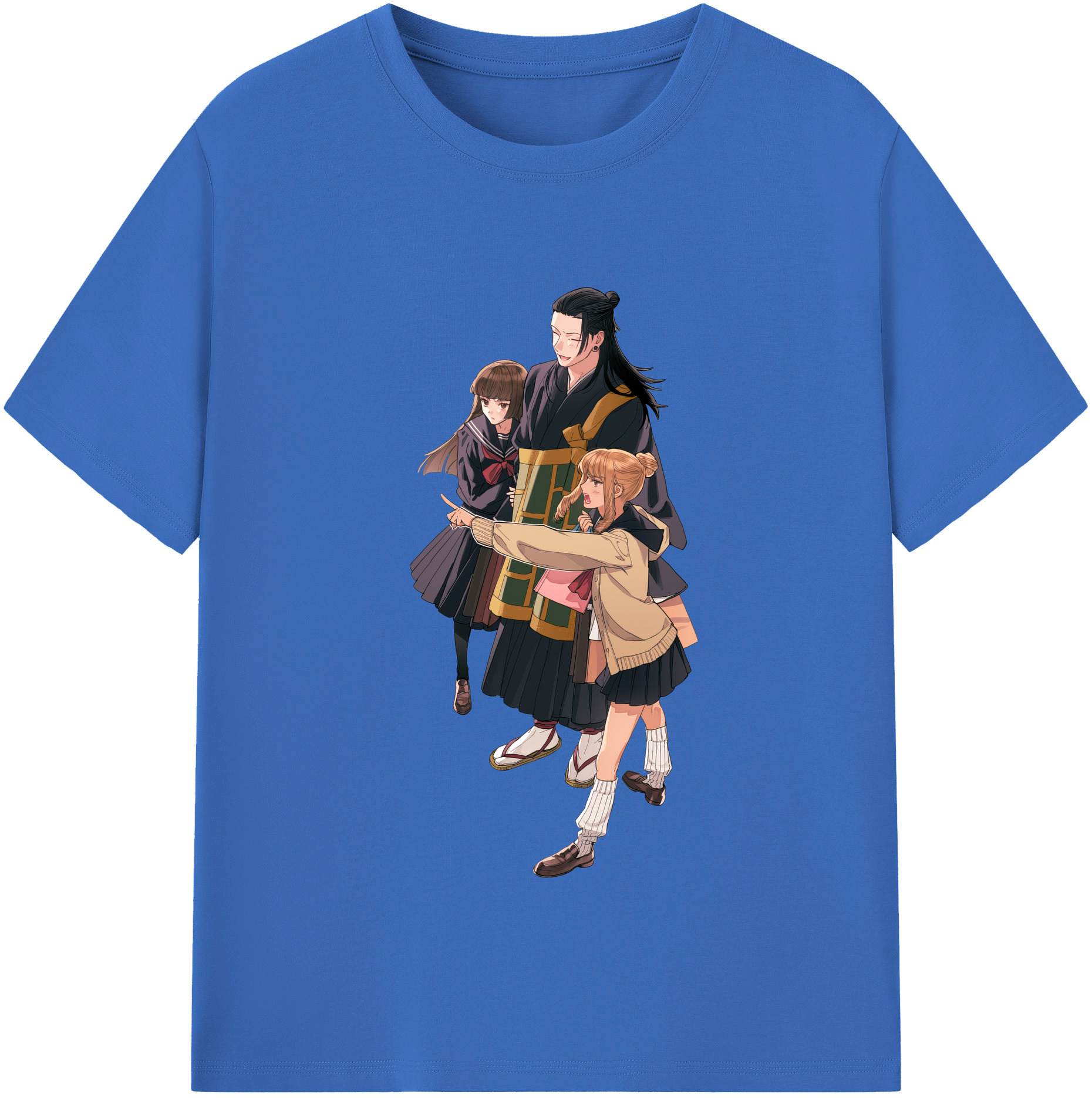 （画像用） 呪術廻戦 Jujutsu Kaisen 綿100％半袖Tシャツ（フロントプリント）