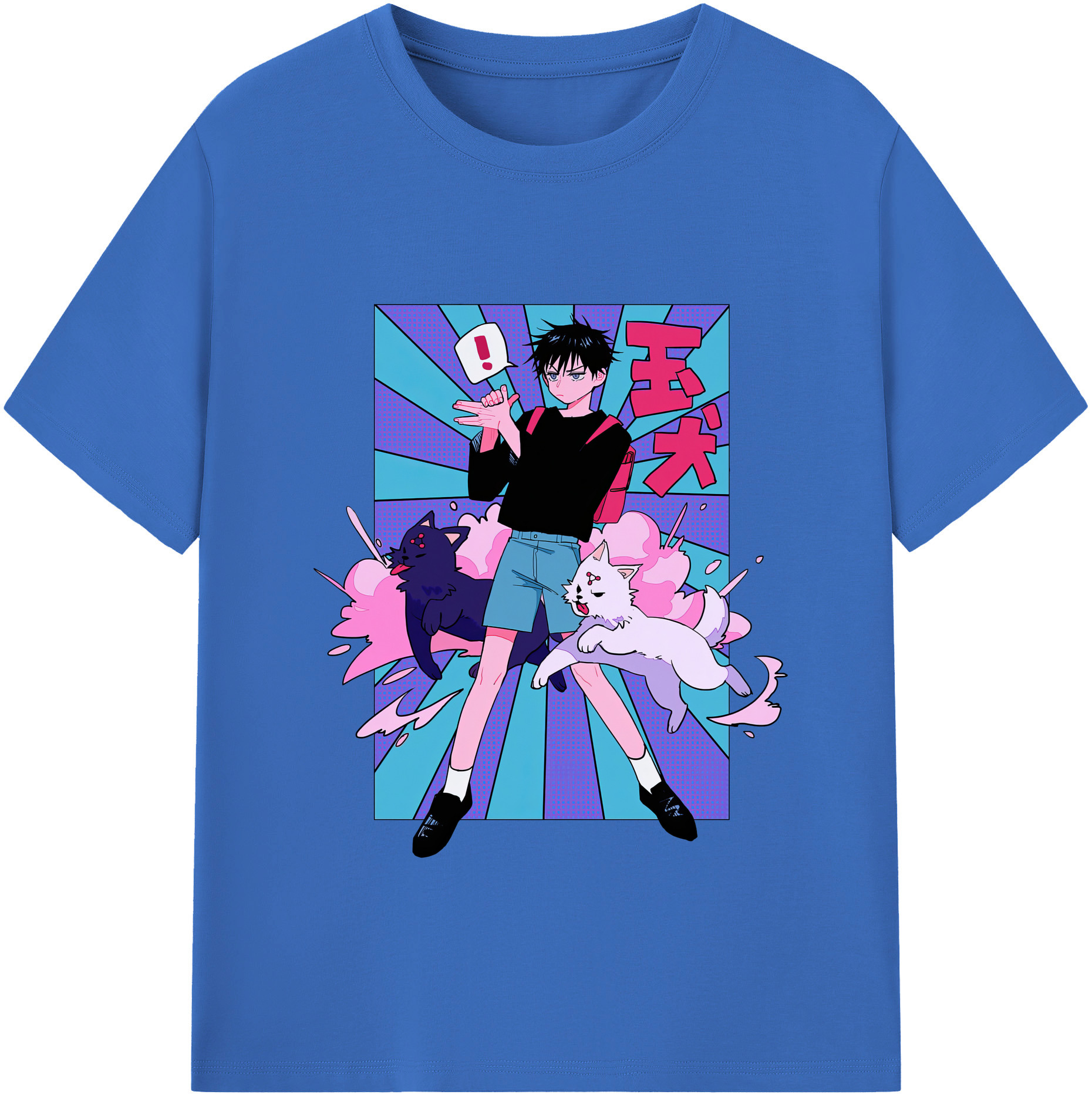 （画像用） 呪術廻戦 Jujutsu Kaisen 綿100％半袖Tシャツ（フロントプリント）