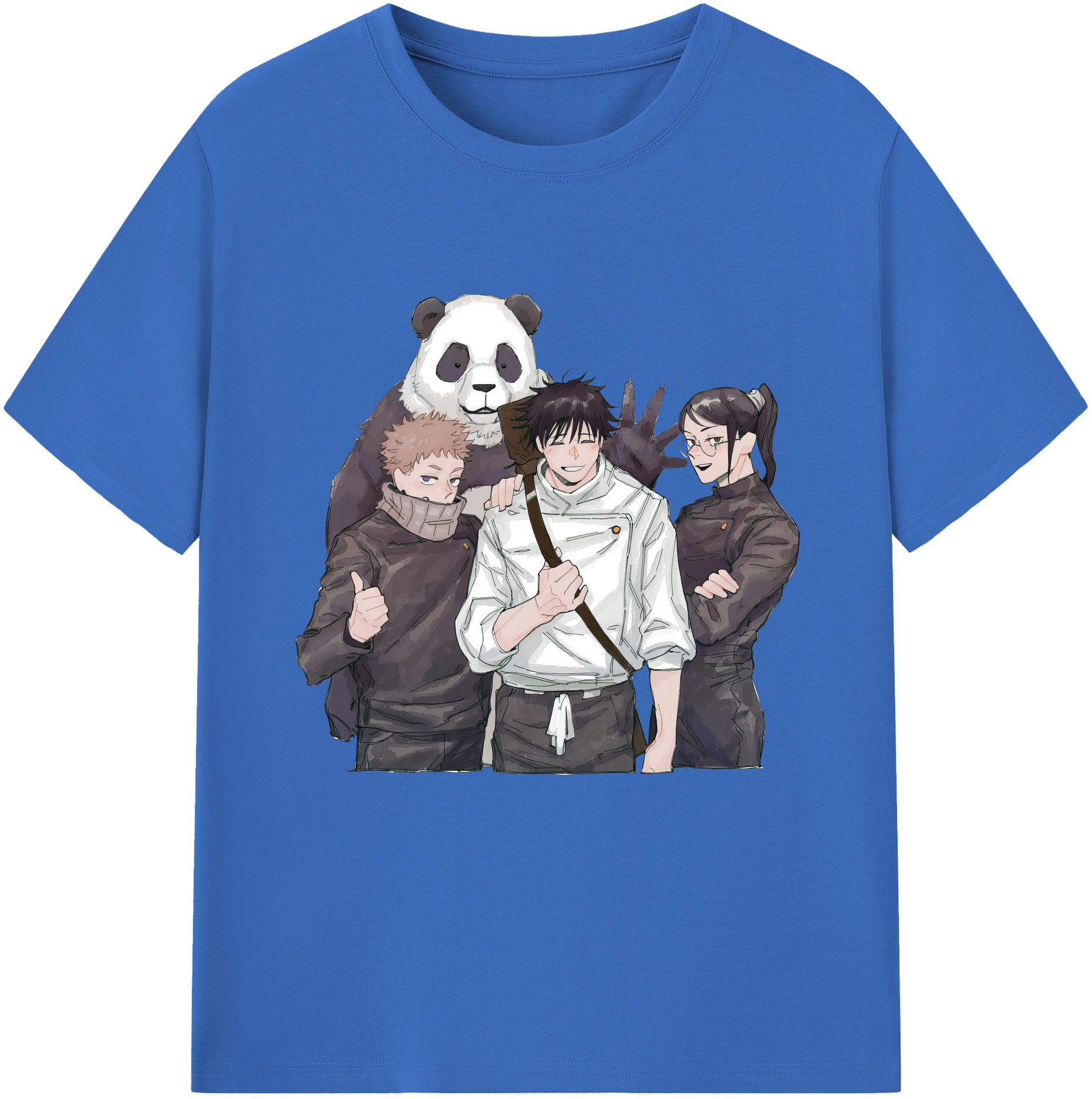 （画像用） 呪術廻戦 Jujutsu Kaisen 綿100％半袖Tシャツ（フロントプリント）