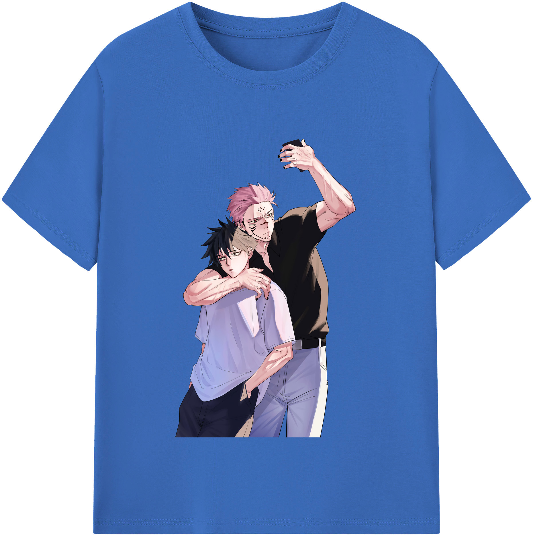 （画像用） 呪術廻戦 Jujutsu Kaisen 綿100％半袖Tシャツ（フロントプリント）